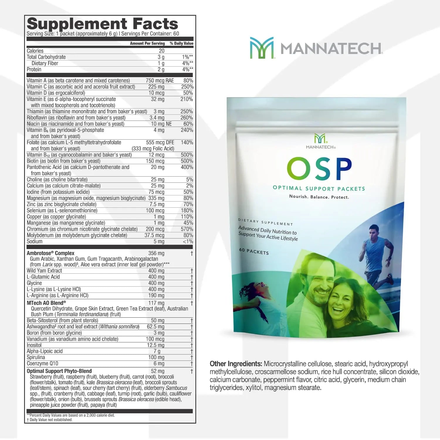 Mannatech More Than Just a Multivitamin, Optimal Support Packets Amazing Self-Care Benefits of OSP Daily Vitamins MannatechAu supplements