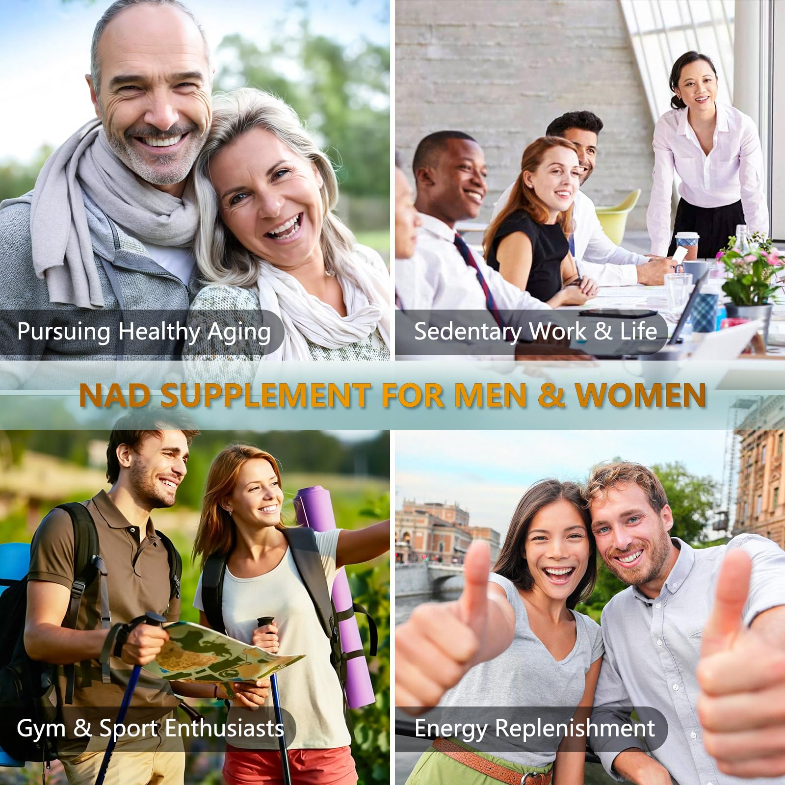 UNcena NAD Supplement 1500mg - Liposomal NAD+ Nicotinamide Riboside with Resveratrol, NAD Plus Boosting - Support Cellular Health, Stamina & Healthy Aging for Women & Men- 120 Capsules UNcenaAu supplements