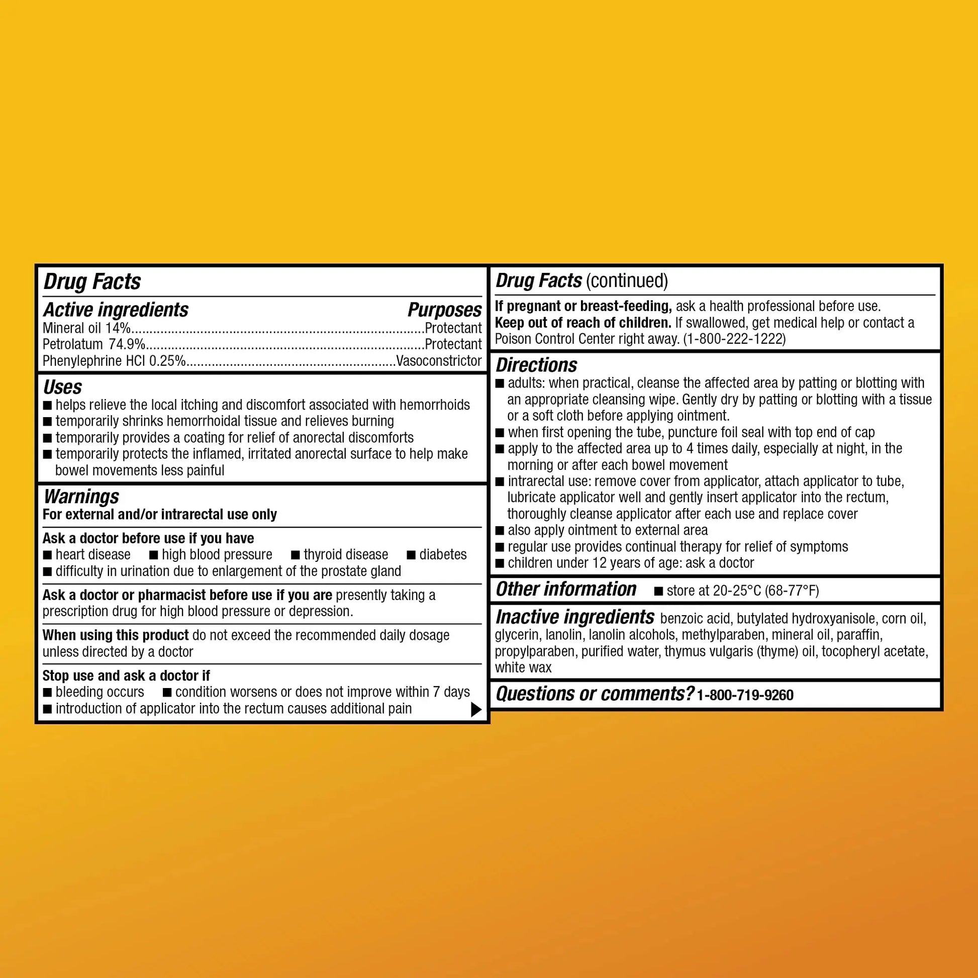 Amazon Basic Care Hemorrhoid Ointment, Fast-Acting Pain Relief, Relieves Burning, Itching, Swelling and Discomfort, 2 ounce (Pack of 1) Amazon Basic CareAu supplements