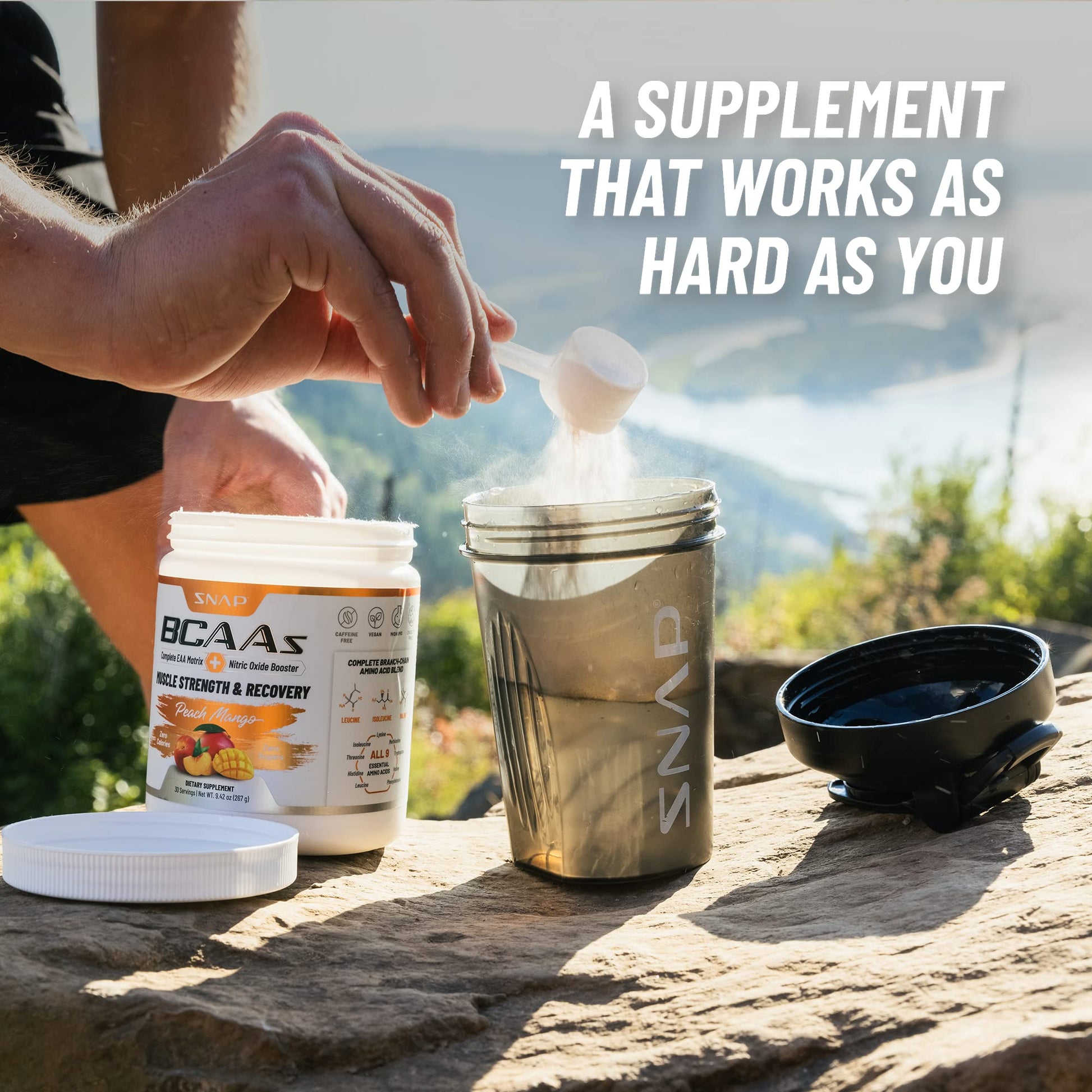 Snap Supplements Nitric Oxide Booster and BCAA Powder Snap SupplementsAu supplements
