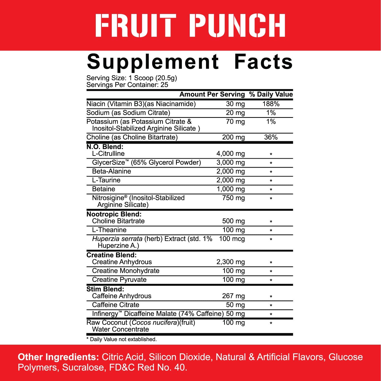 5% Nutrition Rich Piana Kill It Reloaded High Stim Pre-Workout | Ultra Energy, Focus 5% NutritionAu supplements