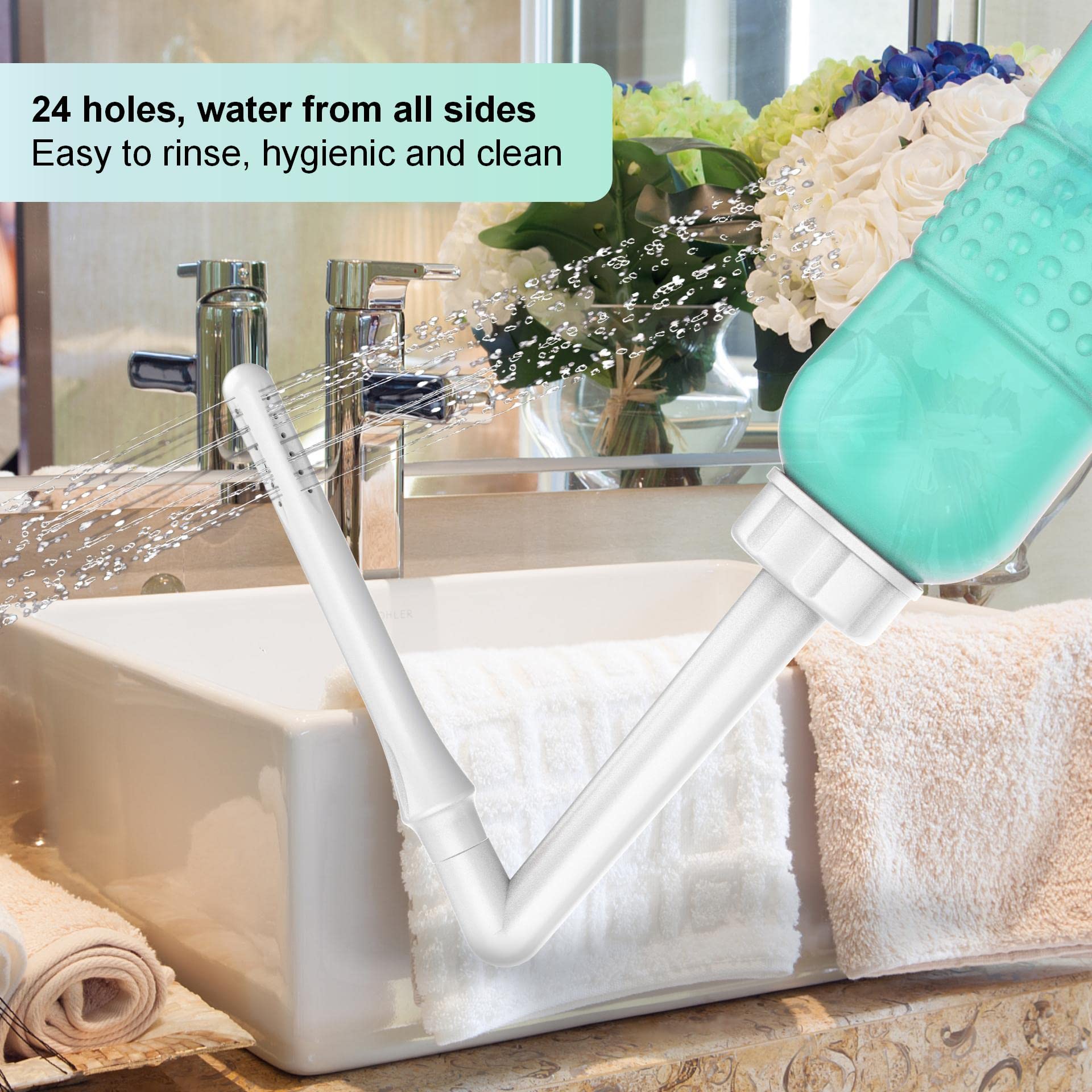 2PCS Vaginal irrigation Intimate Wash for Women,Portable Bidet Travel Bidets,Peri Bottle TONELIFEAu supplements
