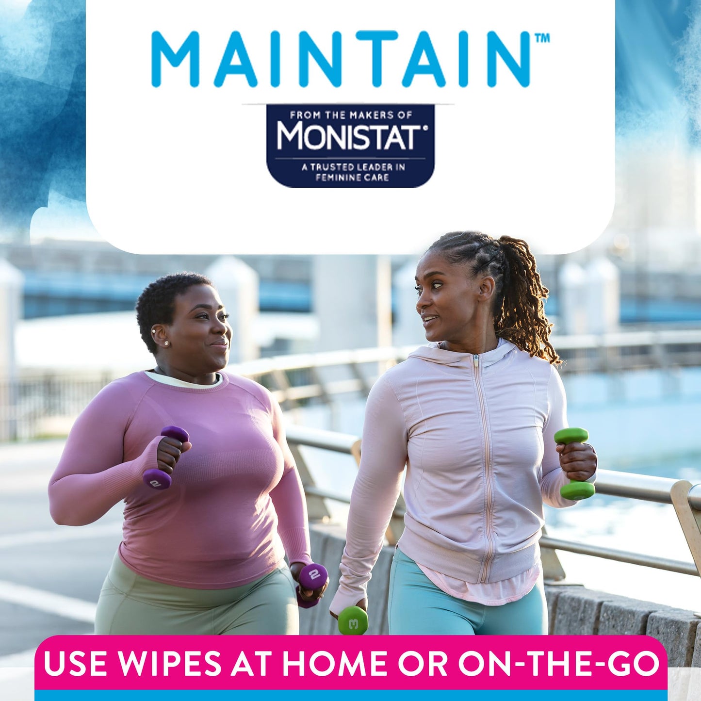 Monistat Maintain Boric Acid Odor Control Kit, 10 Feminine Wipes & 10 Boric Acid Suppositories for Women, Fragrance-Free and Non-Irritating pH Balanced Formulas to Control Vaginal Odor MonistatUS supplements