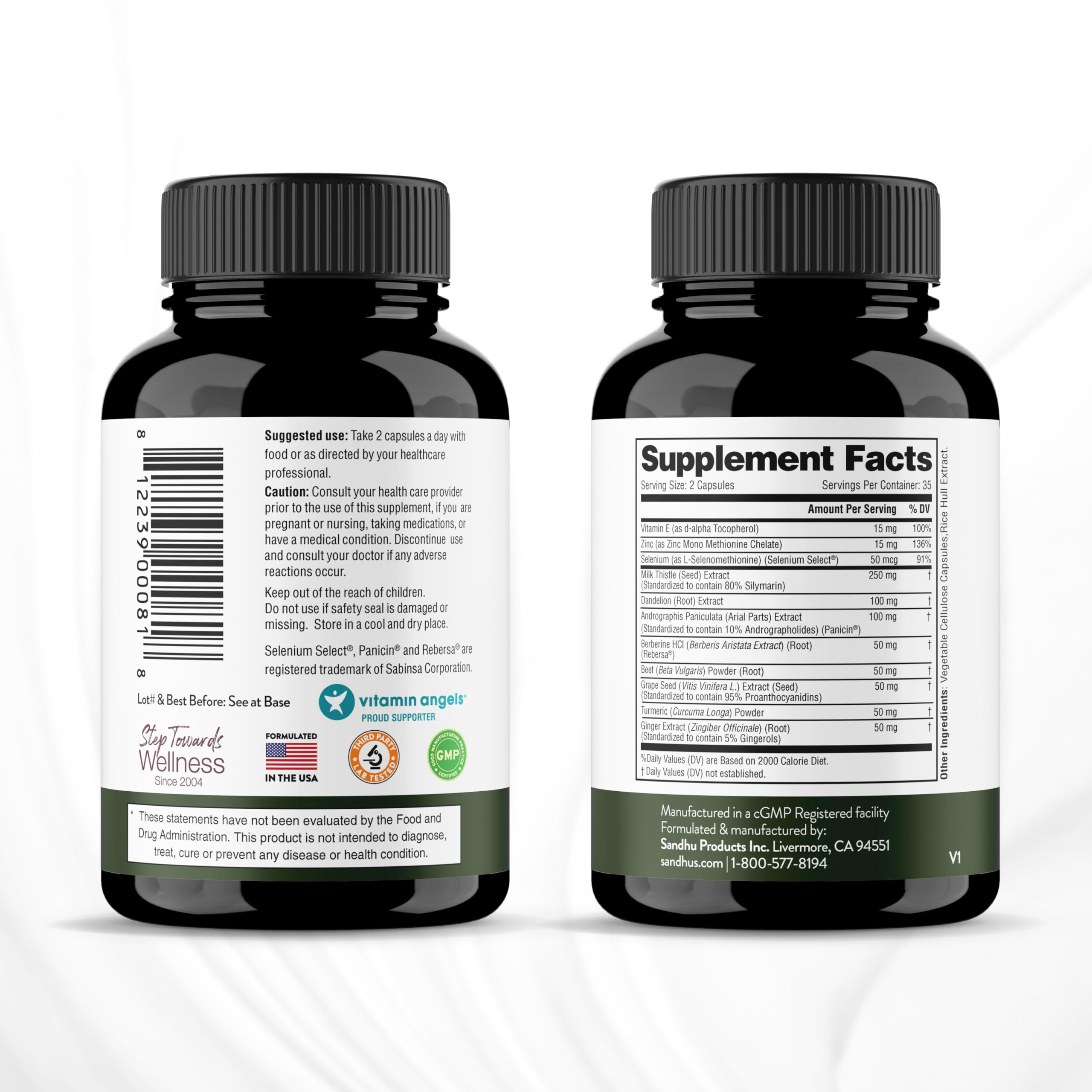 Sandhu's Liver Renew Cleanse Detox, Repair & Support |70 Capsules| 1 Month+ Supply Sandhu'sAu supplements