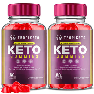 (2 Pack) Tropiketo Keto ACV Gummies, Tropiketo Keto, Tropiketo Gummies Advanced ACV Titan LabsAu supplements