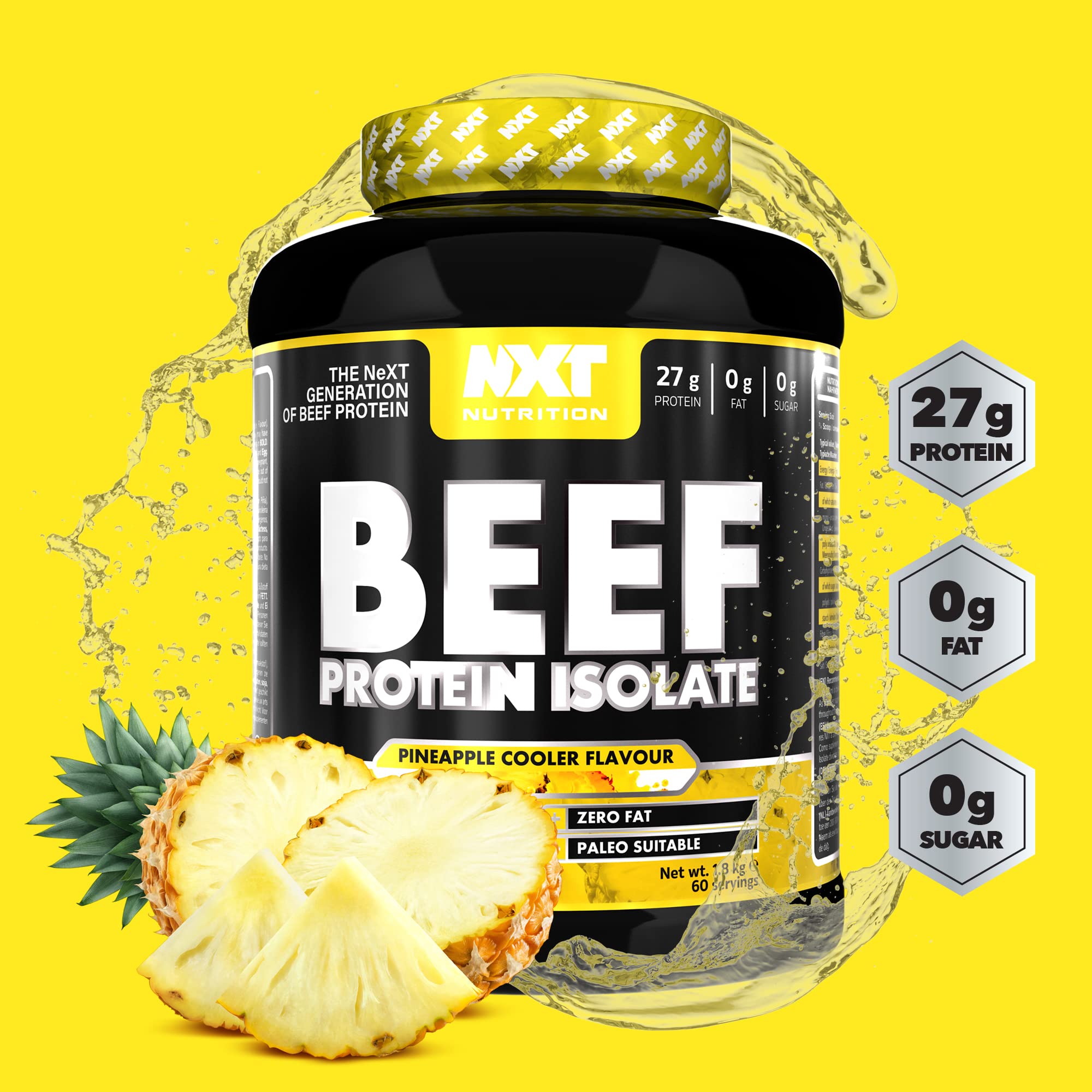 NXT Nutrition Beef Protein Isolate Powder - Protein Powder High in Natural Amino Acids NXT NutritionAu supplements