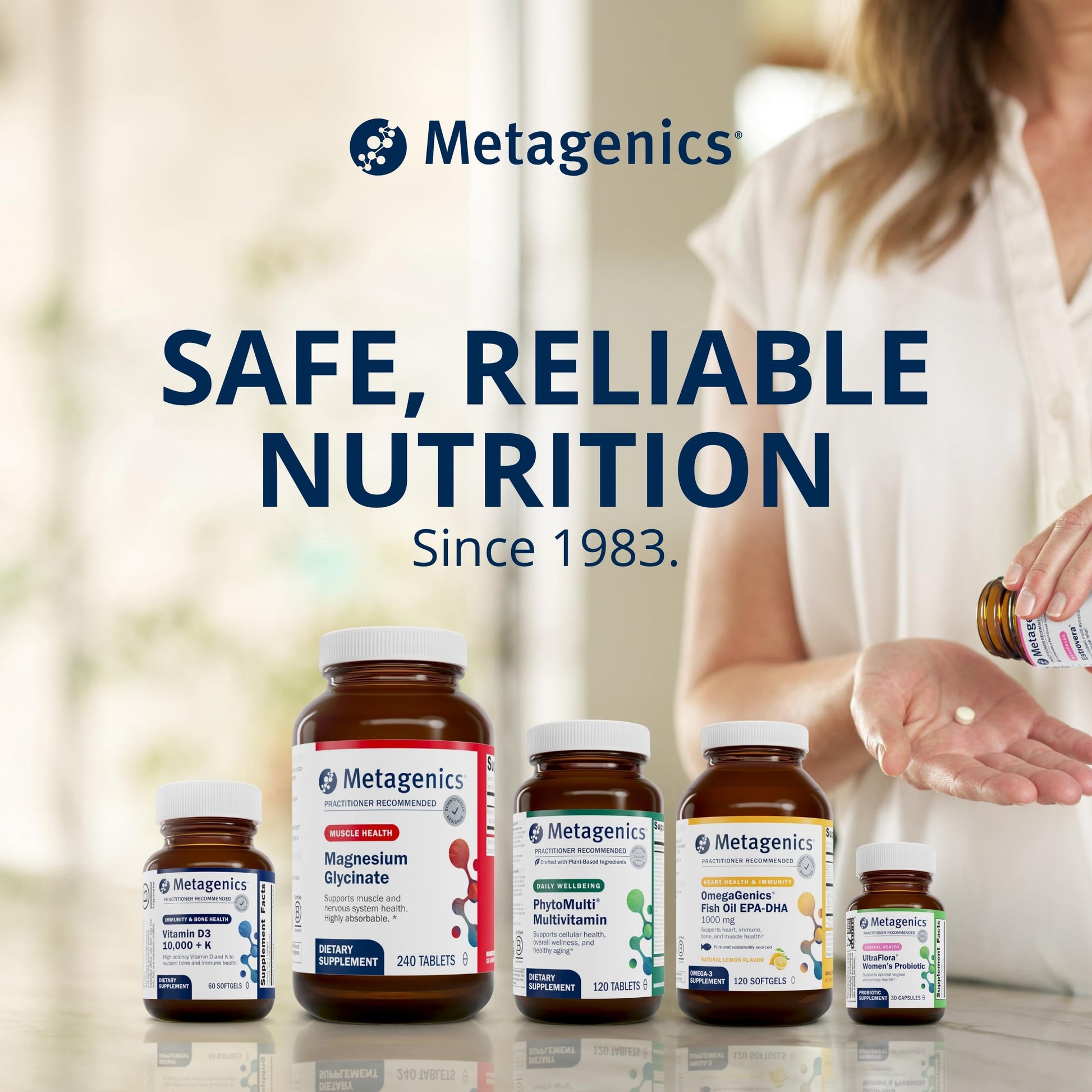 Metagenics HerWellness Recharge Overnight - Women's Sleep Support with Chelated Magnesium, Holy Basil, Zinc & Vitamin C - Supports Relaxation, Stress & Sleep - Non-GMO & Gluten-Free - 60 Tablets MetagenicsAu supplements