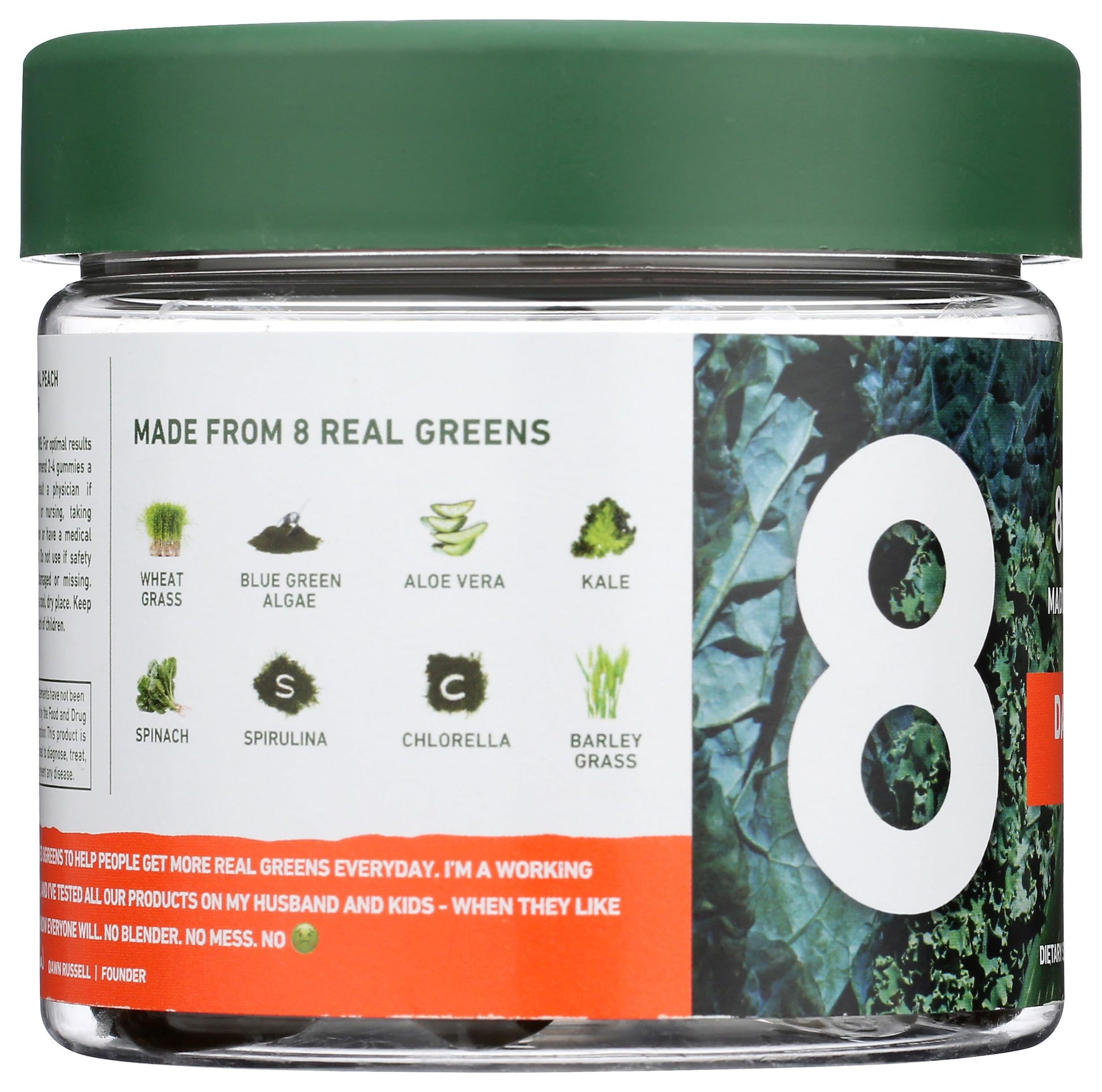 8Greens Daily Greens Gummies - Superfood Booster, Energy & Immune Support 8GreensUS supplements
