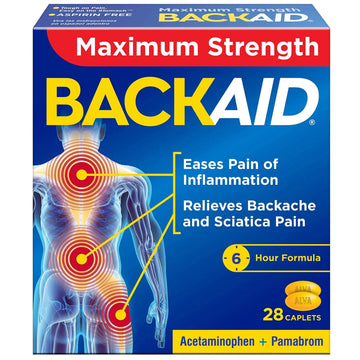 BACKAID Pills 28 Tablets (Pack of 6) BackaidAu supplements