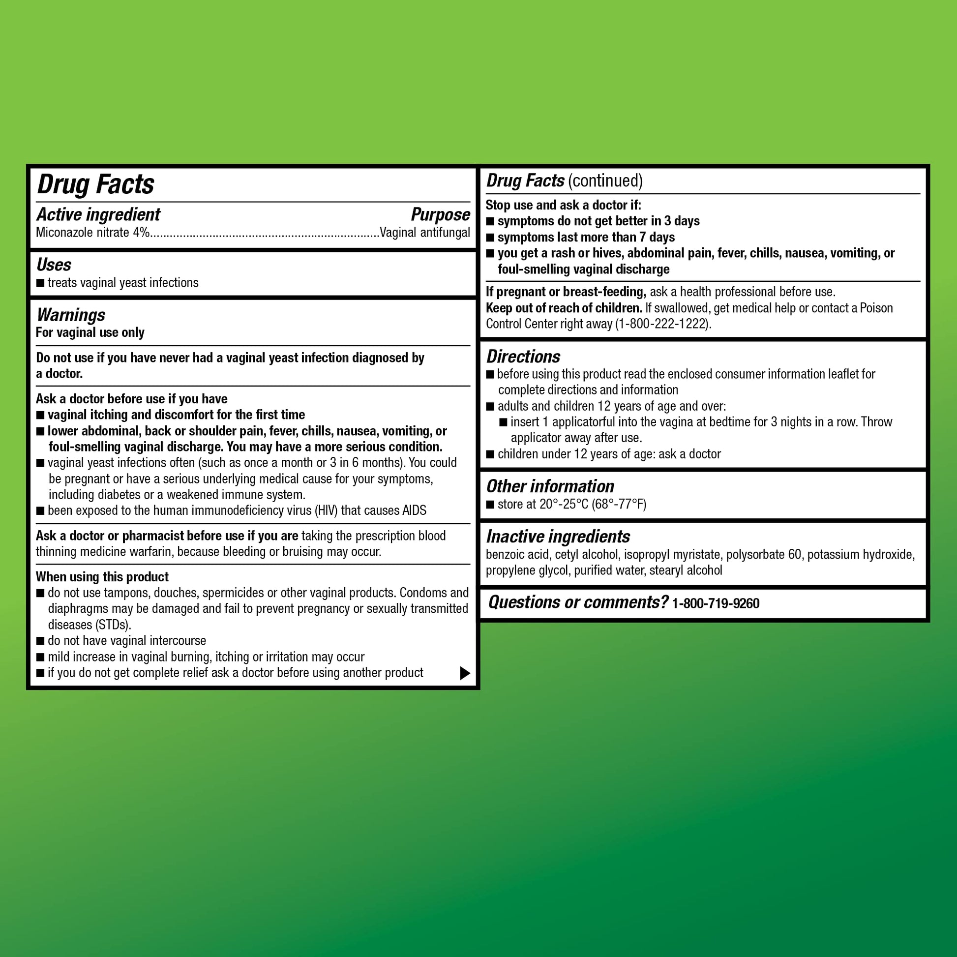 Amazon Basic Care Miconazole 3, Miconazole Nitrate Vaginal Cream (4 Percent), 3-Day Treatment Amazon Basic CareAu supplements