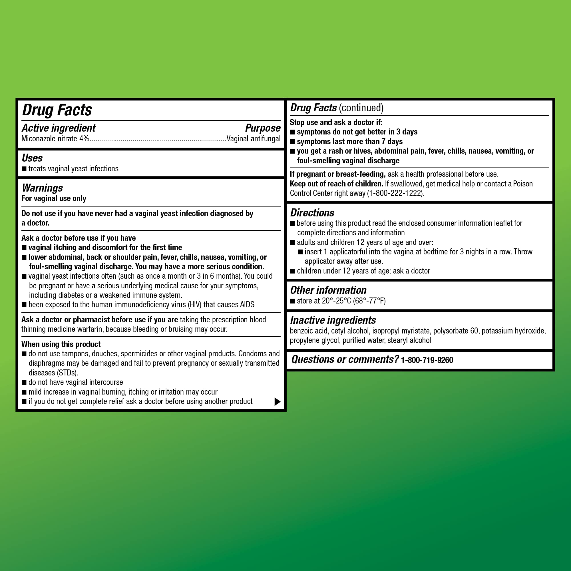 Amazon Basic Care Miconazole 3, Miconazole Nitrate Vaginal Cream (4 Percent), 3-Day Treatment Amazon Basic CareAu supplements
