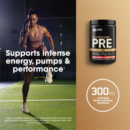 Optimum Nutrition Gold Standard Pre Workout Advanced, with Creatine, Beta-Alanine Optimum NutritionUS supplements