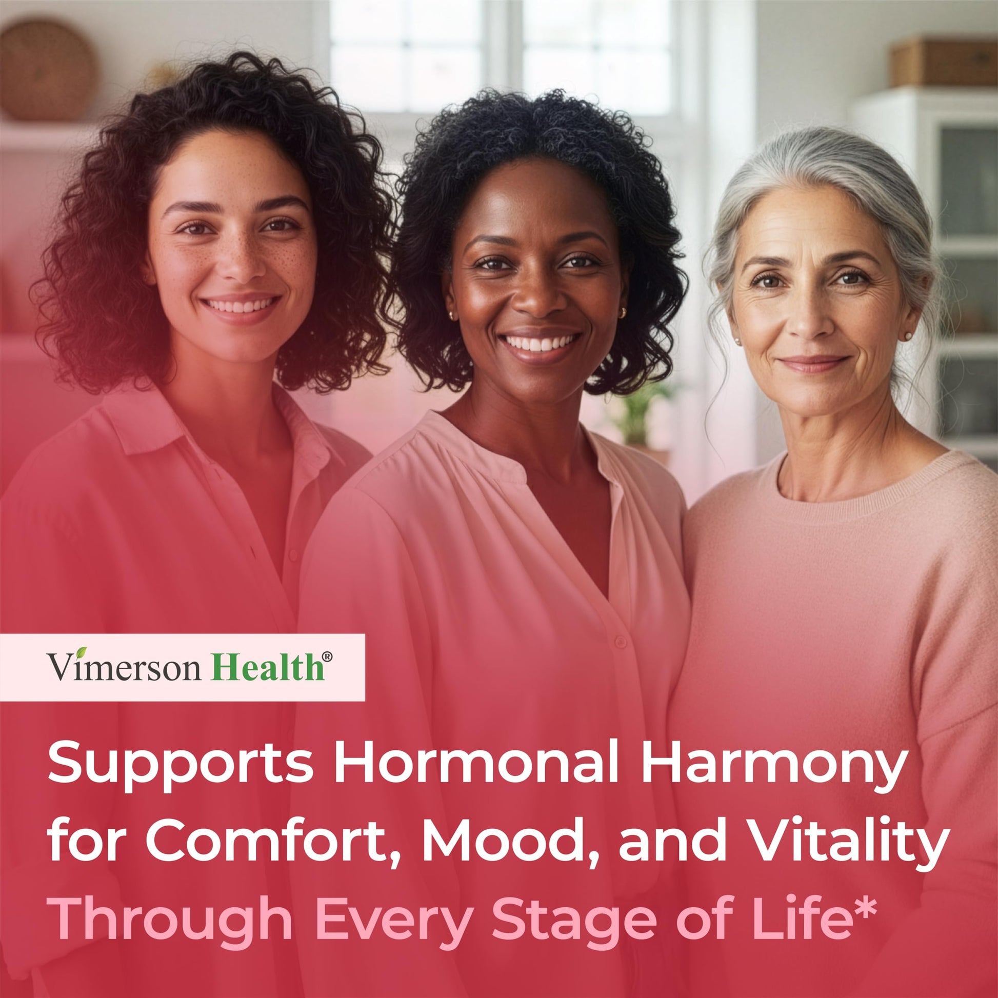Hormone Harmony for Women with Black Cohosh, Dong Quai & Red Clover – Natural Hormone Balance for Women of All Ages – Supports PMS, Menopause & Mood – Women’s Hormone Balance Supplement – 60 Capsules Vimerson HealthAu supplements