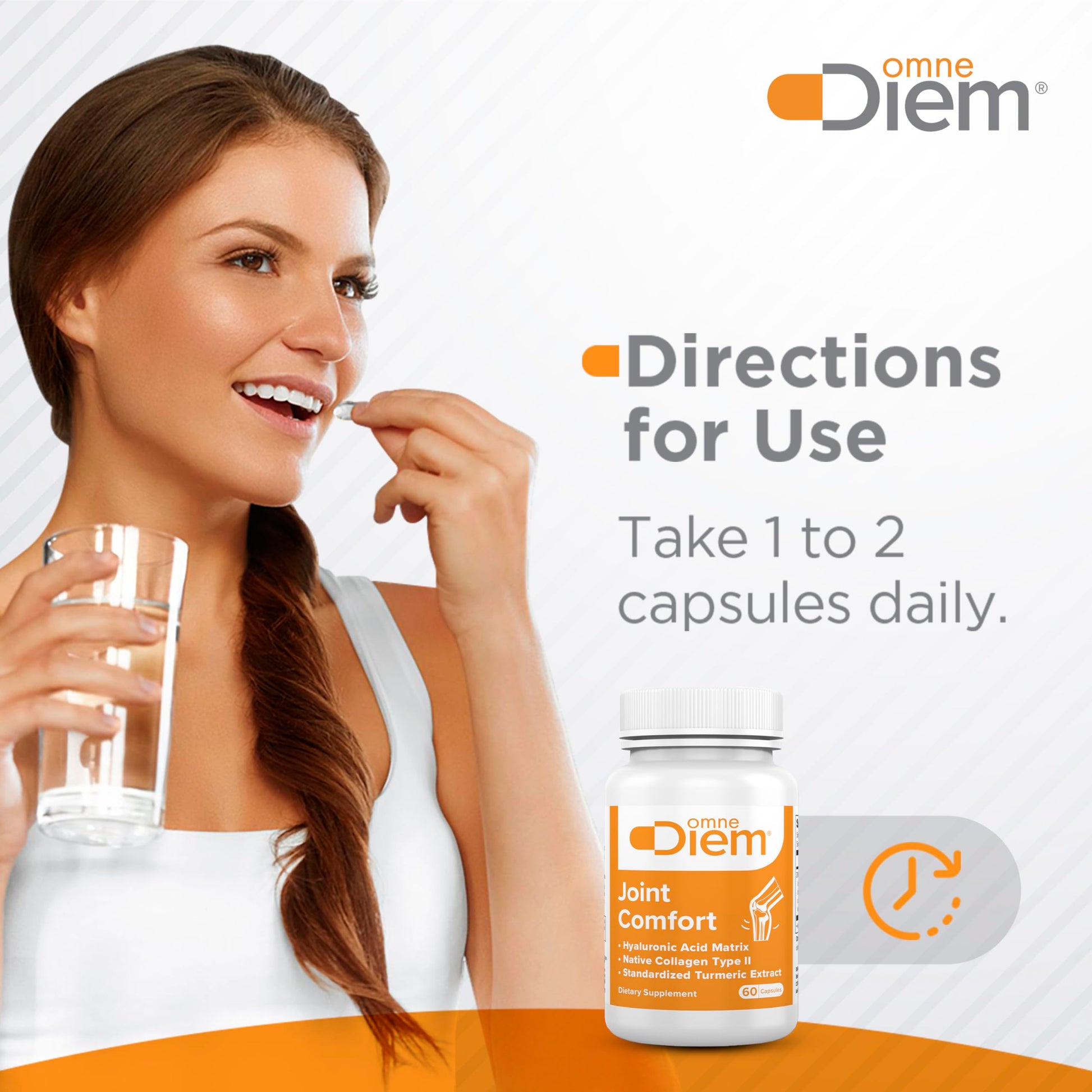 OmneDiem Joint Comfort with ZOARA, 60 Capsules – Dietary Supplement for Comprehensive Joint Care & Comfort Omne DiemAu supplements