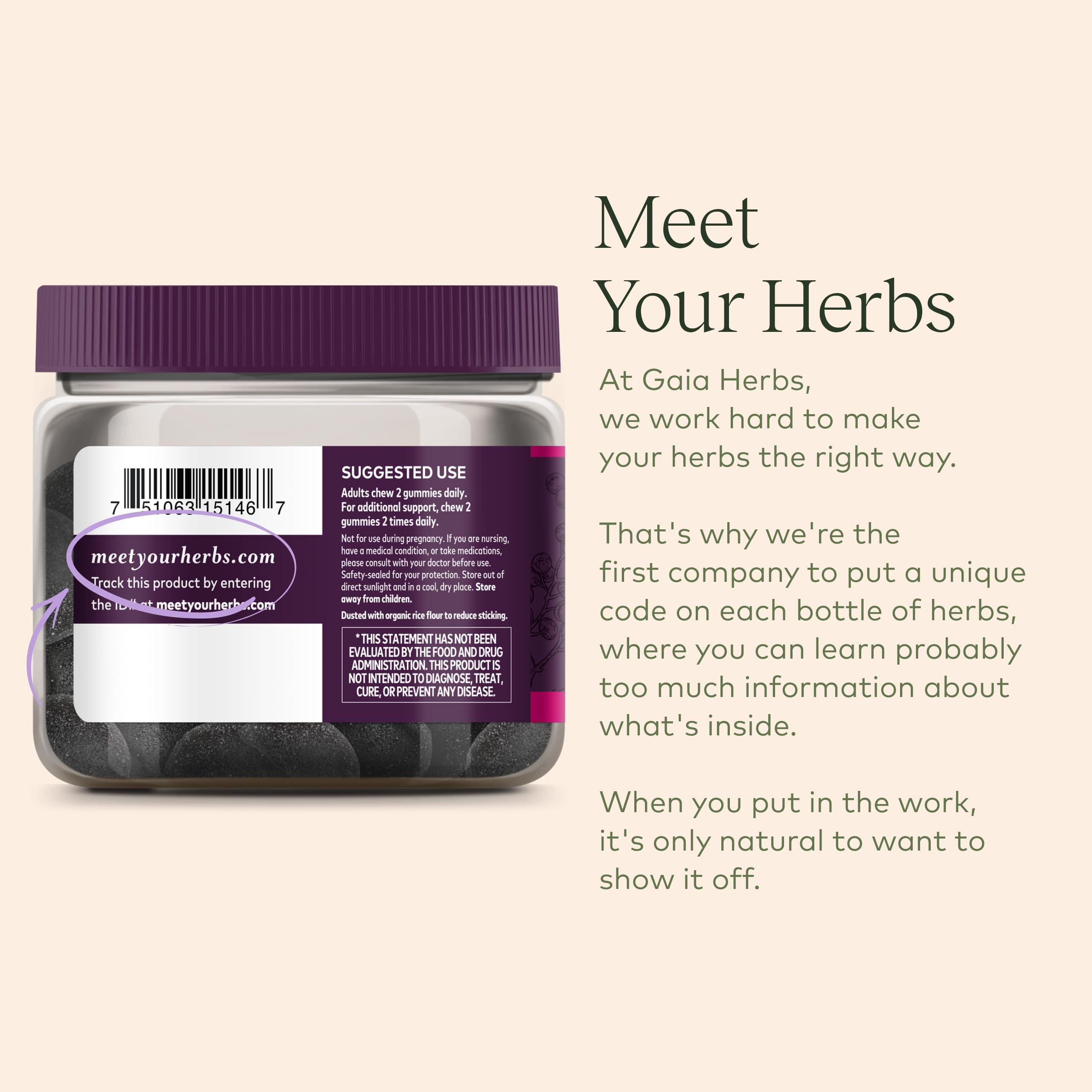 Gaia Herbs Black Elderberry (Sambucus Nigra) Extra Strength Gummies Gaia HerbsAu supplements