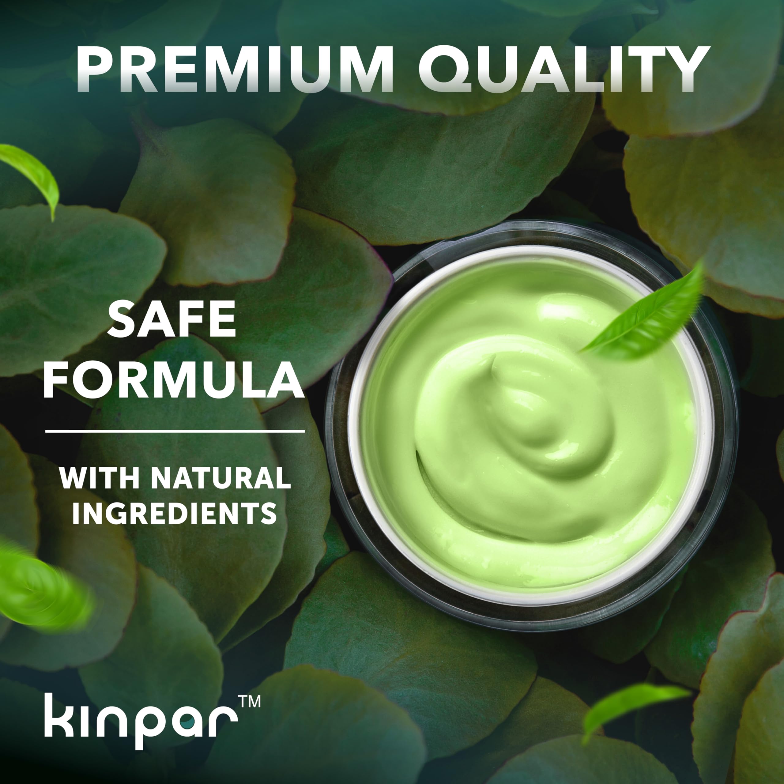 KINPAR Cream - Professional Gel Formula with Natural Turmeric, Arnica, MSM, Glucosamine, Eucalyptus & Emu Oil – Maximum Strength – Formulated in The USA - 4 oz KINPARAu supplements