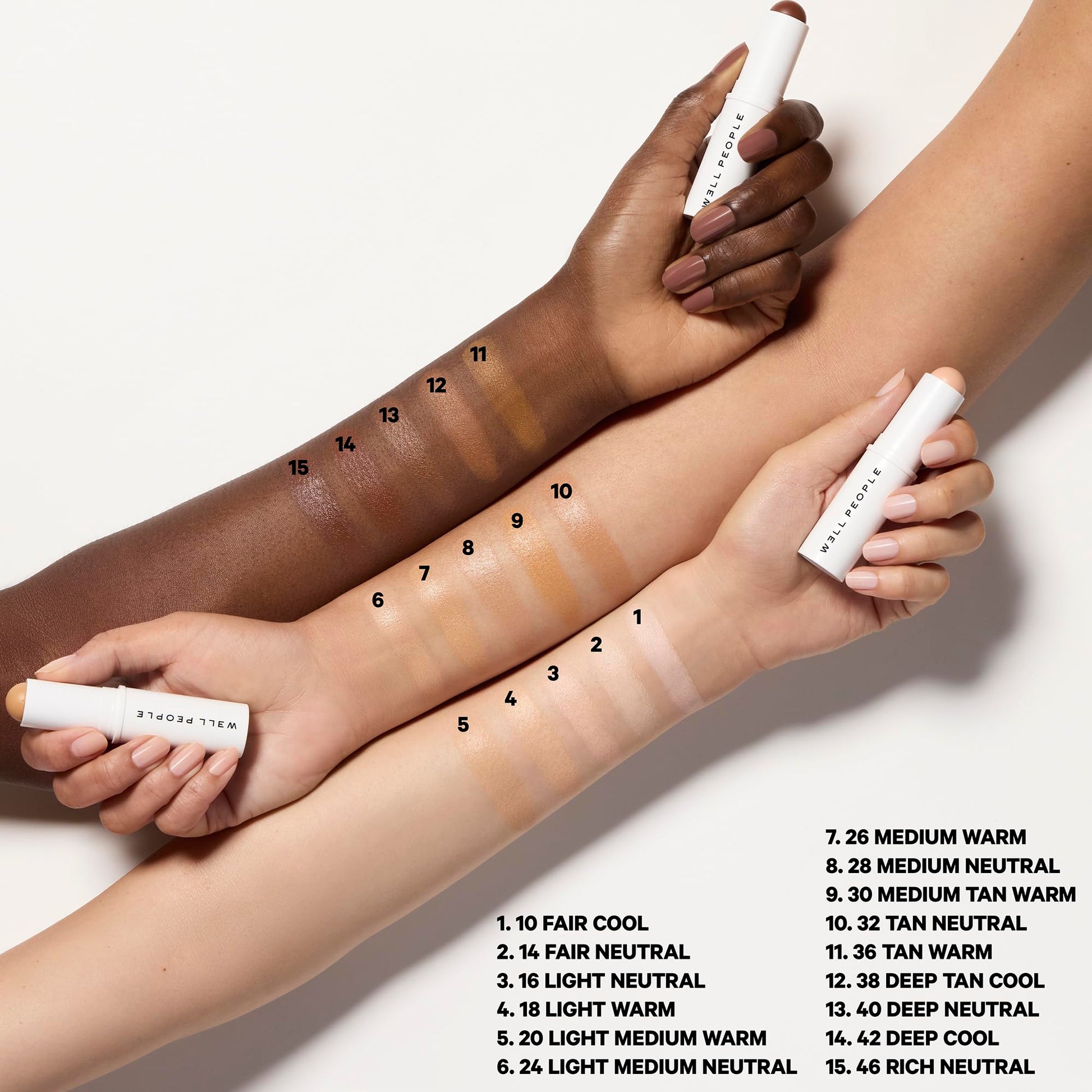 Well People Supernatural Complexion Stick Foundation + Concealer, Buildable, Light-to-Medium Coverage, Soft Matte Finish, Lightweight + Hydrating, Multi-Use, Vegan & Cruelty-Free, 20 Light Medium Warm Well PeopleAu supplements