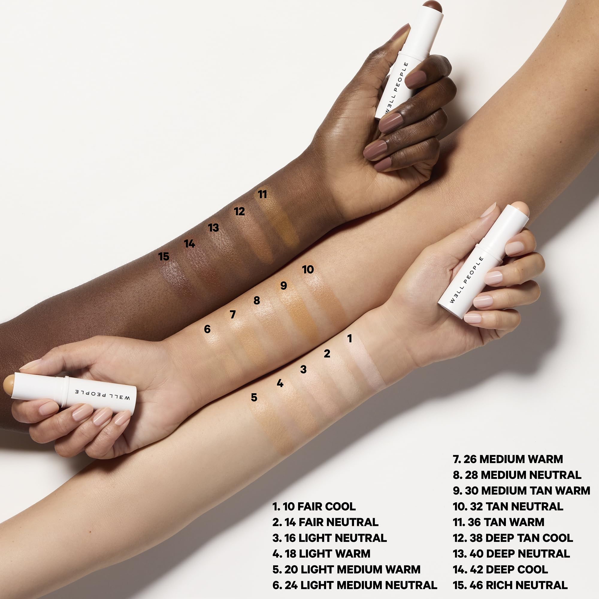 Well People Supernatural Complexion Stick Foundation + Concealer, Buildable, Light-to-Medium Coverage, Soft Matte Finish, Lightweight + Hydrating, Multi-Use, Vegan & Cruelty-Free, 20 Light Medium Warm Well PeopleAu supplements