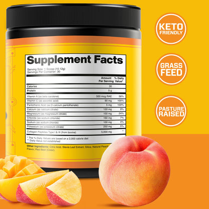 Collagen Peptides with Electrolytes Powder, Collagen Powder, Collagen Peptides Powder KEY NUTRIENTSUS supplements