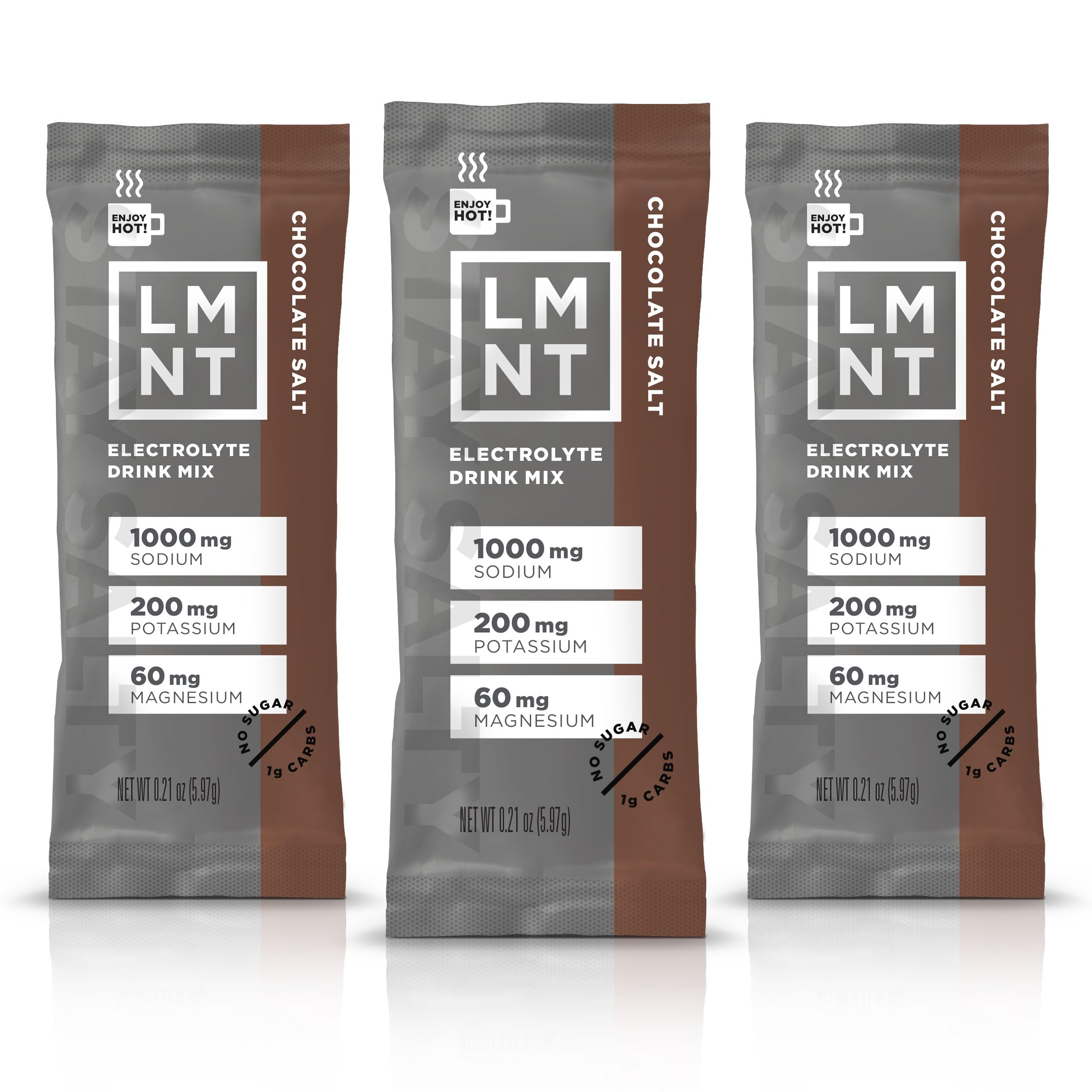 LMNT Zero-Sugar Electrolytes - Hot Chocolate Salt - Hydration Powder Packets Drink LMNTAu supplements