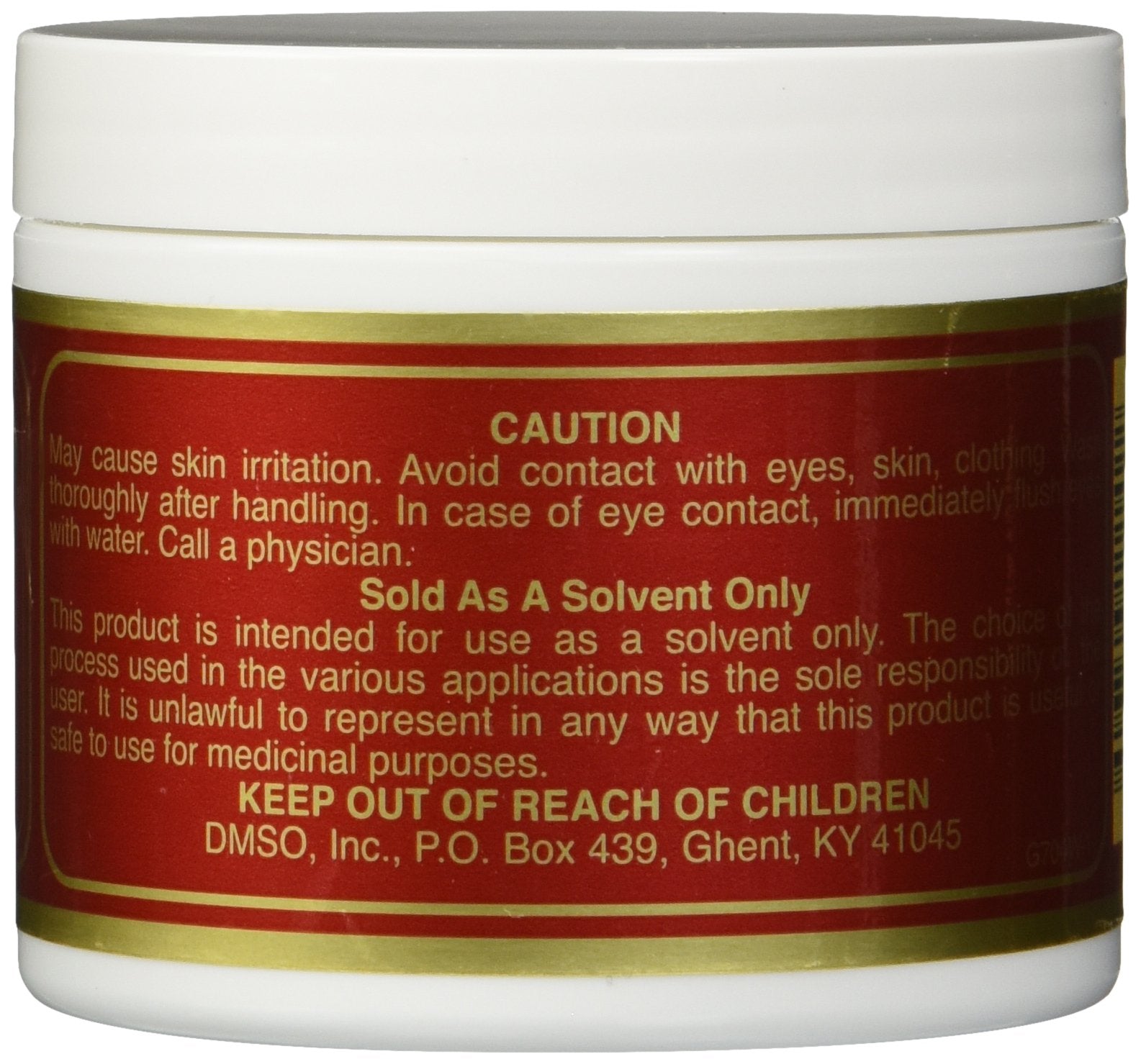 Dmso Gel, Unfragranced, 4 Ounce Nature's Gift DMSOAu supplements