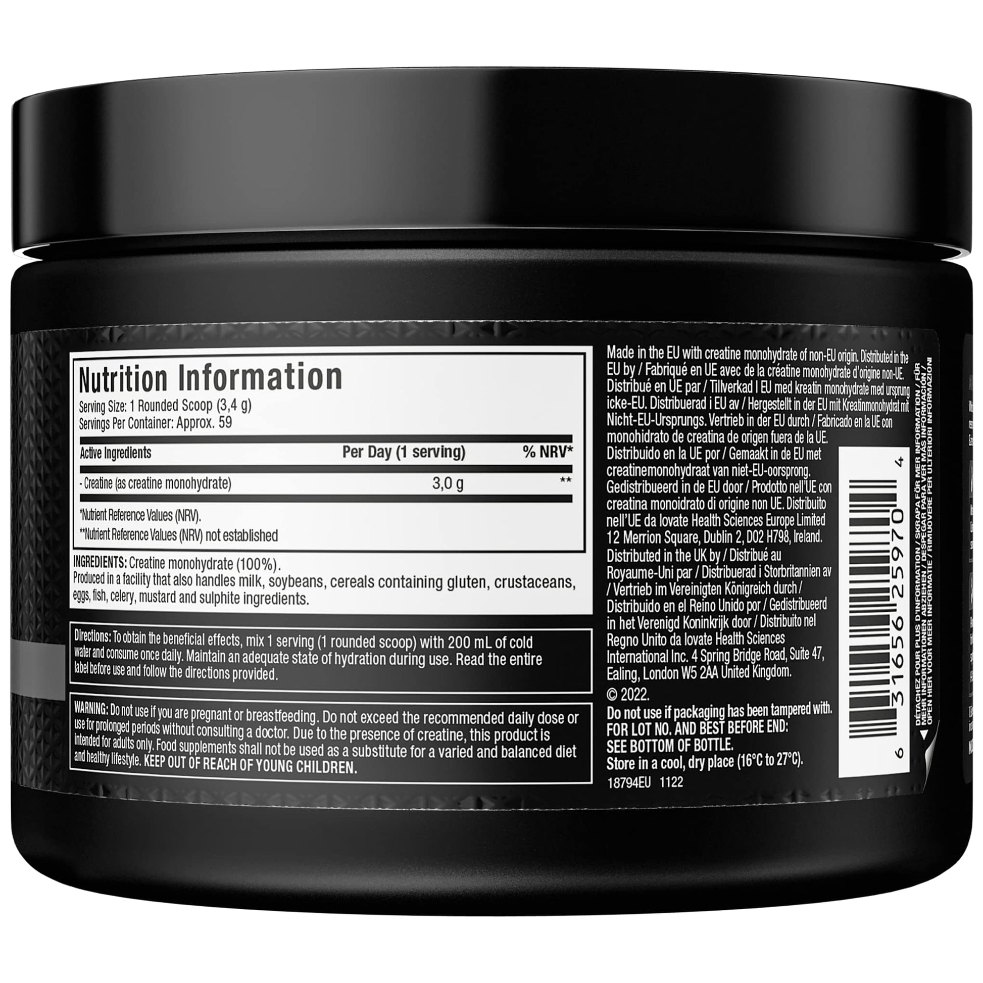 MuscleTech Platinum 100% Creatine Monohydrate Powder, Pure Creatine, Increase MuscletechUS supplements