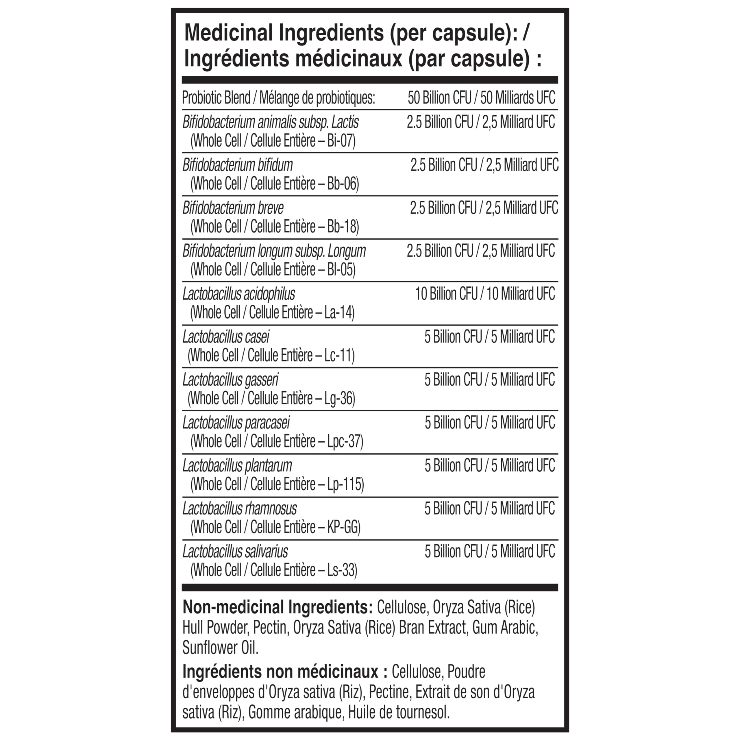 NATURELO Probiotics for Digestive Health, 50 Billion CFU, 60 Vegetarian Capsules, 11 Strains, Daily Use Supplement, Delayed Release, No-Fridge, Boosts Immune System, Probiotics for Women & Men NATURELOAu supplements
