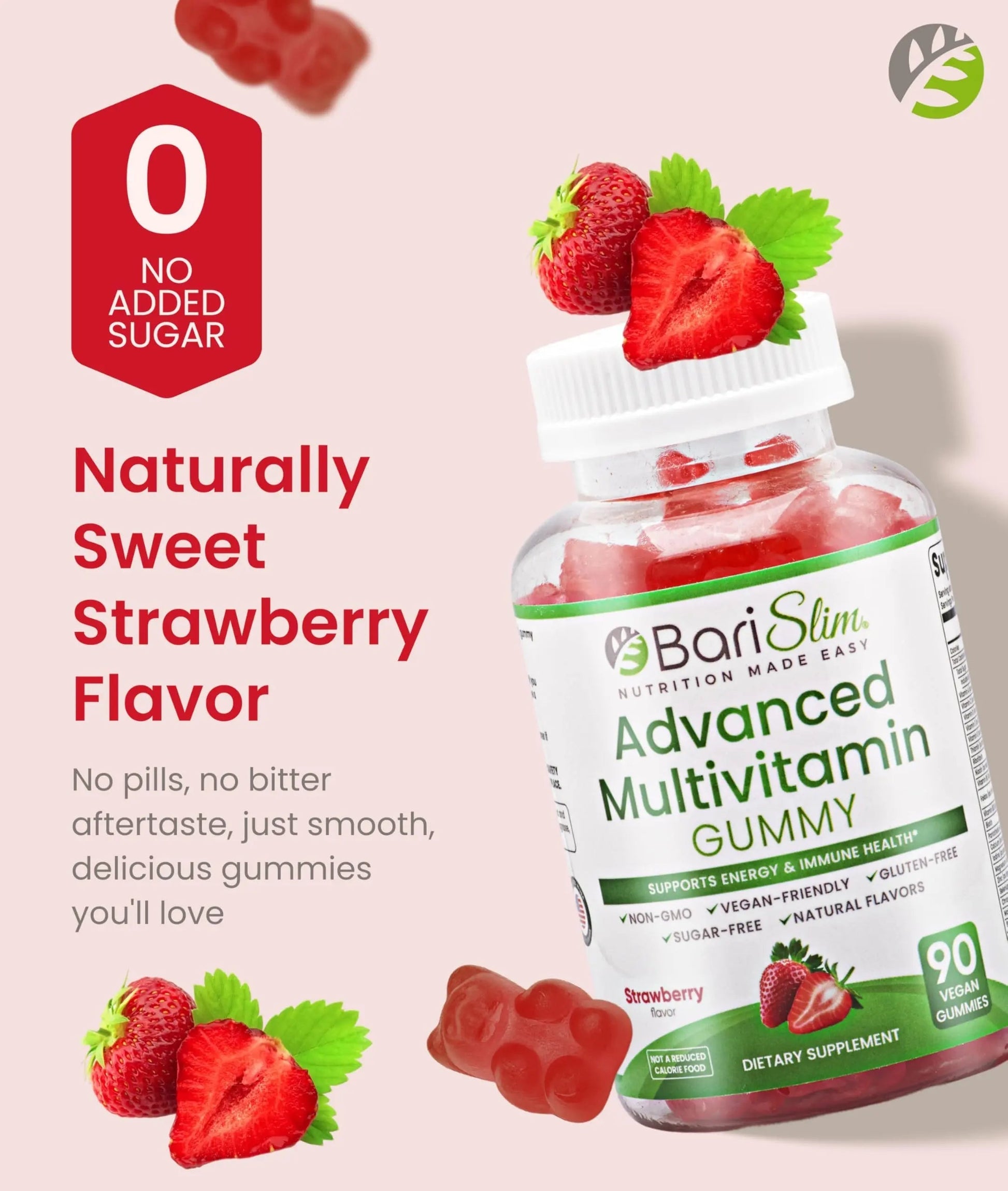 BariSlim Advanced Bariatric Multivitamin Gummies - Specially Formulated Bariatric Vitamins for Patients After Weight Loss Surgery BariSlimAu supplements
