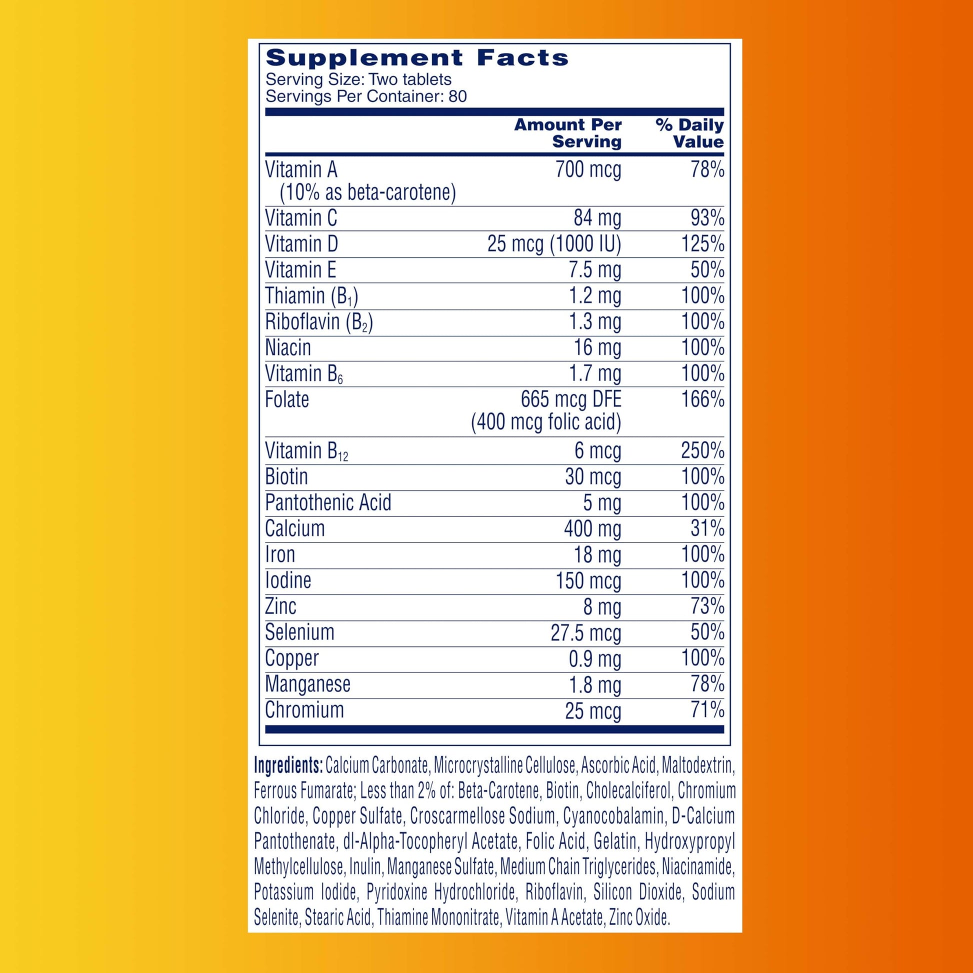 One A Day Women’s Petites Multivitamin,Supplement with Vitamin A, C, D, E and Zinc for Immune Health Support, B Vitamins, Biotin, Folate (as folic acid) & more,Tablet, 160 count ONE A DAYAu supplements