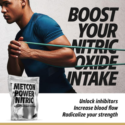 MetCon Power Pre-Pump Nitric Oxide Booster - Pre-Workout Supplement - Increase Blood MetConUS supplements