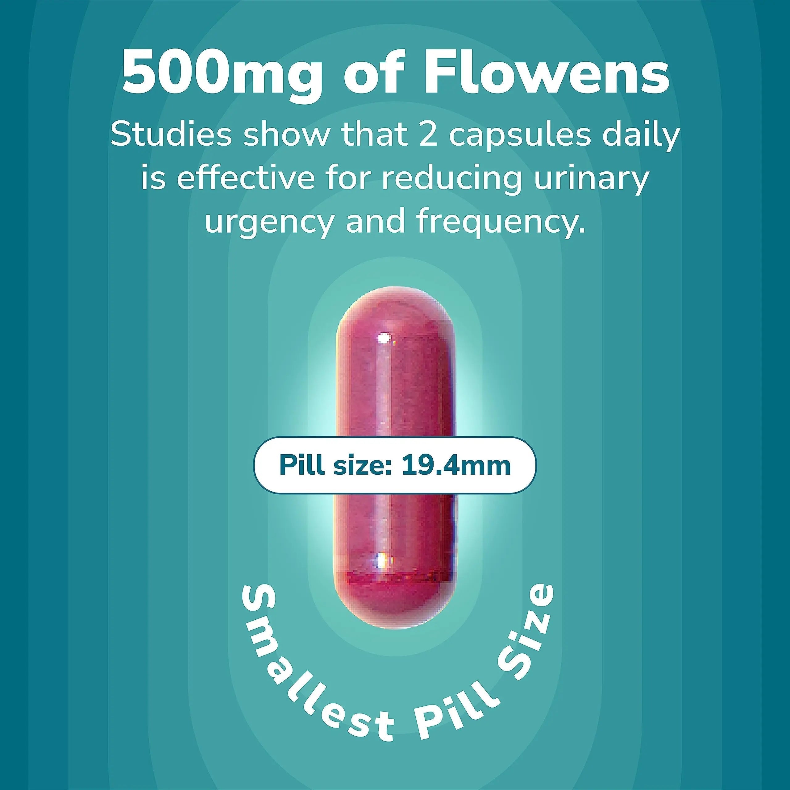 Szio+ Utiva Bladder Health - Control Supplement for Overactive Bladder and Lower Urinary Tract Health - Clinically Proven to Reduce Frequency and Urgency - 60 Capsules Szio+Au supplements