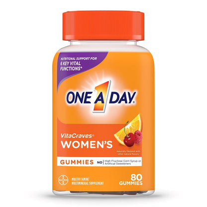 One A Day Women’s Multivitamin Gummies, Supplement with Vitamin A, C, D, E and Zinc ONE A DAYUS supplements