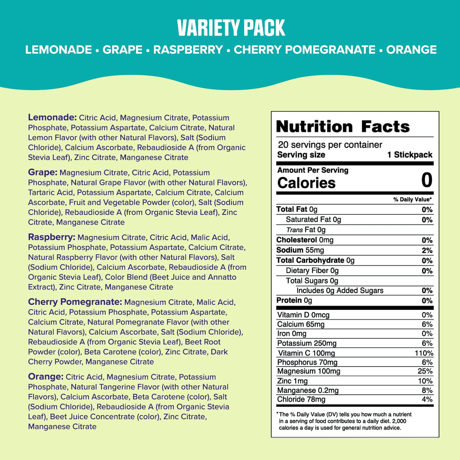 Ultima Replenisher Daily Electrolyte Drink Mix – Original Variety, 20 Stickpacks – Hydration Ultima ReplenisherUS supplements