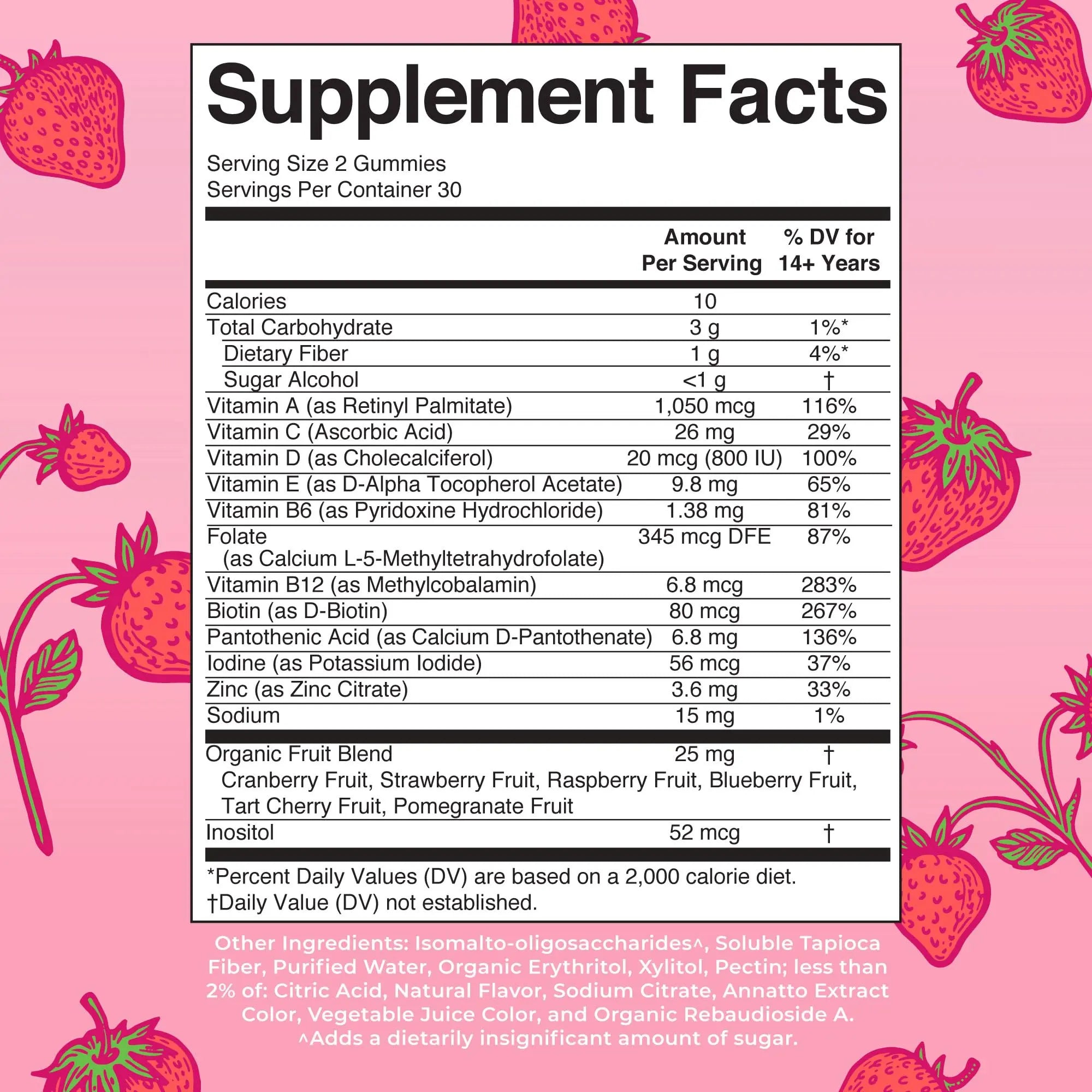 MaryRuth's Multivitamin Gummies for Women (Strawberry) & Liquid Nighttime Multimineral (Coconut, 32oz) | Clean Label Project Verified MARYRUTH'SAu supplements