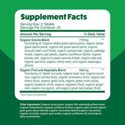 Superfood Greens by Feel Great Vitamin Co. | Organic Greens, Fruits and Veggies The Feel Great Vitamin CompanyUS supplements