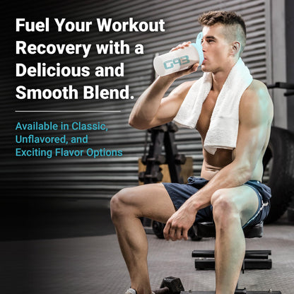 Genepro Unflavored Protein Powder - New Formula - Lactose-Free, Gluten-Free, & Non Genepro Gen. 3 The Protein SolutionUS supplements