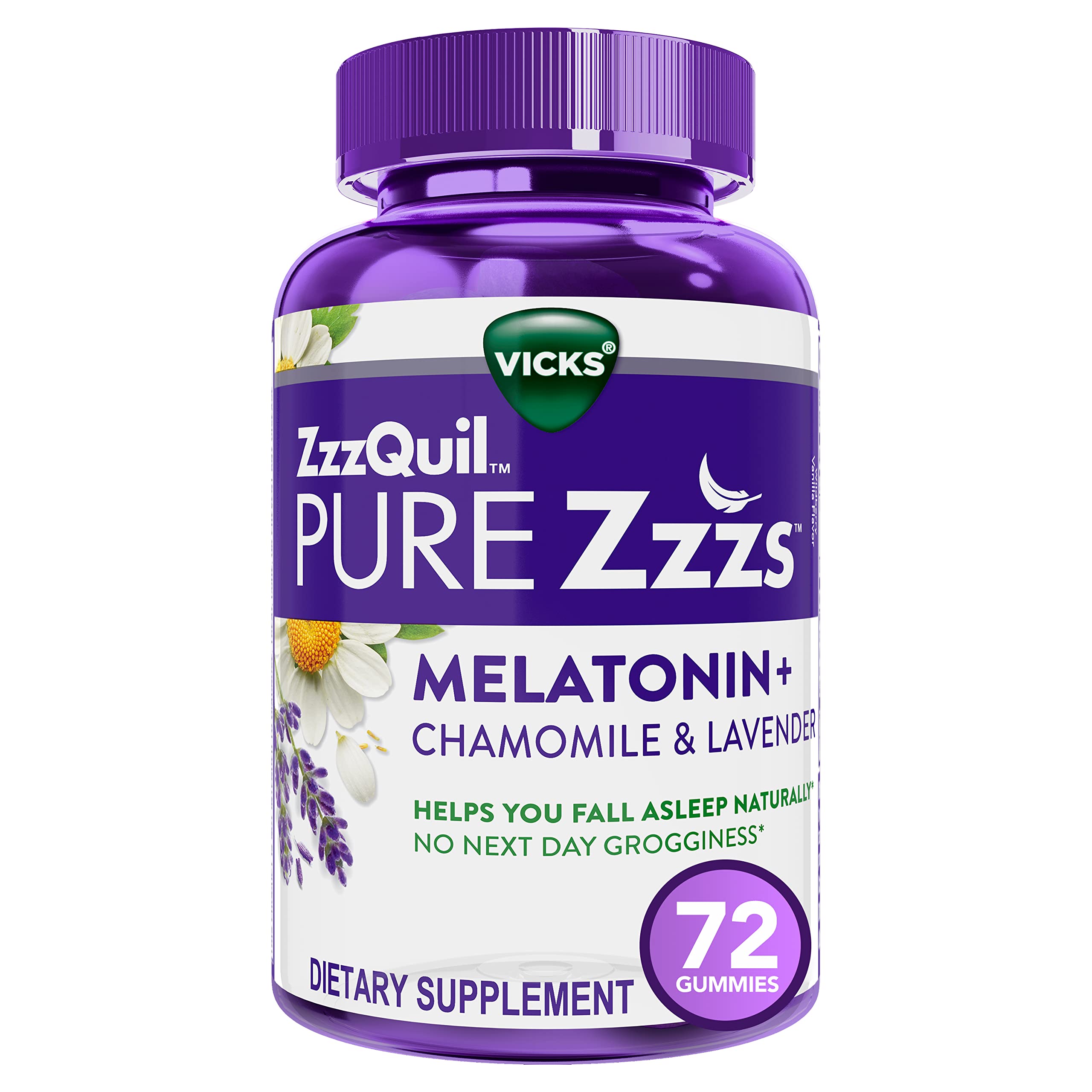 ZzzQuil PURE Zzzs Melatonin Sleep Aid Gummies, Helps You Fall Asleep ZzzQuilUS supplements