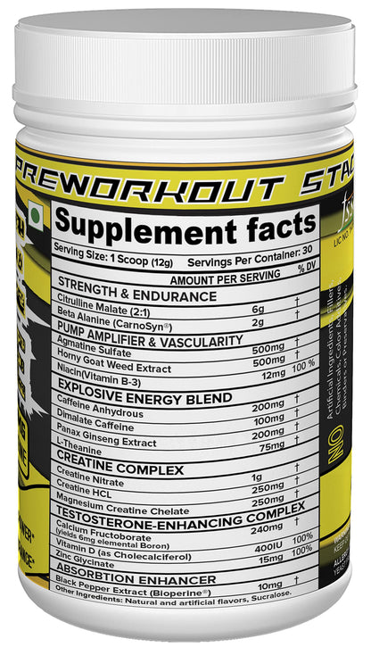 NutriJa Pre Xtreme - Pre Workout Supplement - 30 Servings (Tangy Orange) NutriJaUS supplements