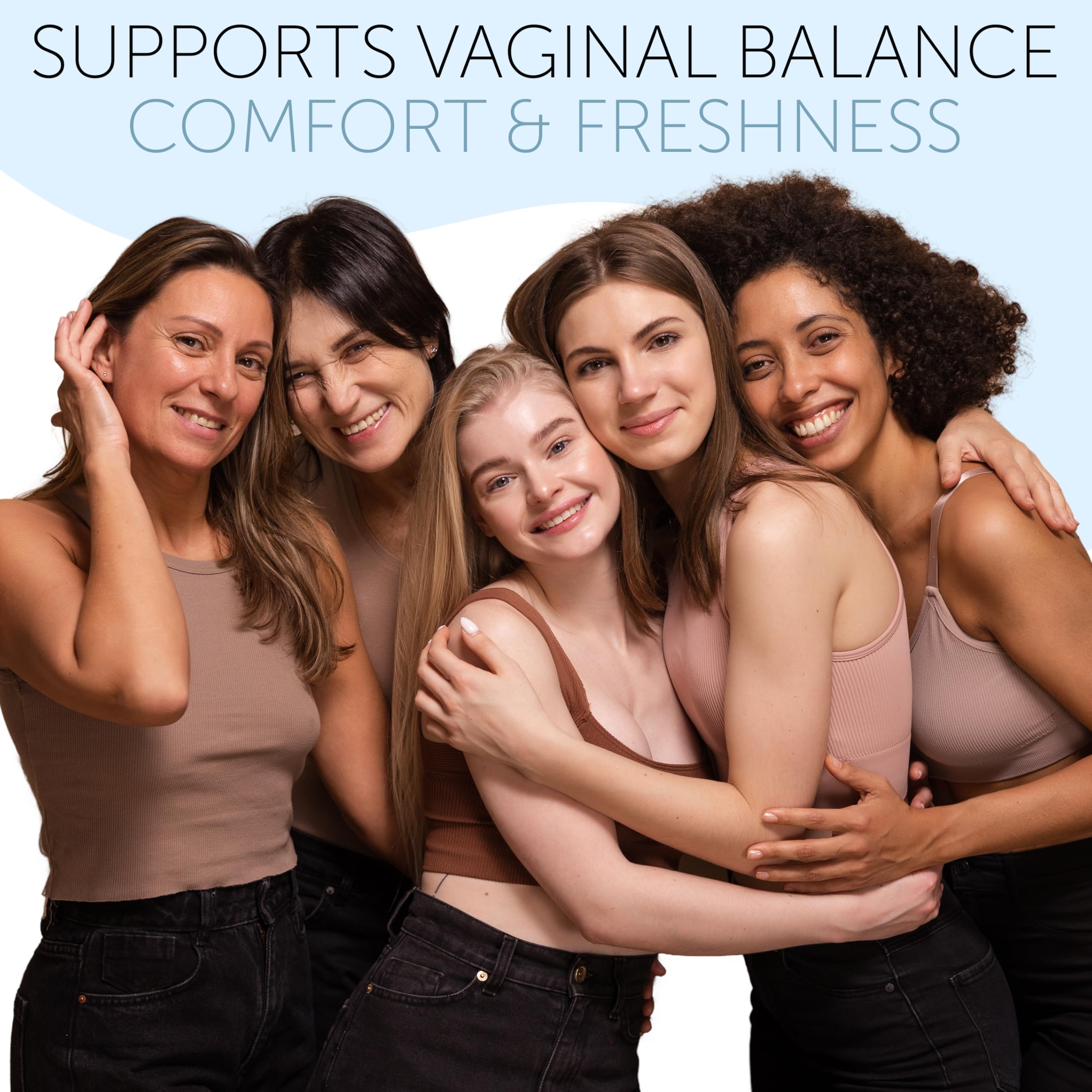 Vaginal Probiotics for Women | Boric Acid For Women | pH Balance for Women | Yeast Infection Care | Natural Defense Against Fishy Odor, Burning and Excess Discharge | 12 Vaginal Suppositories Terramed Just Think ComfortUS supplements
