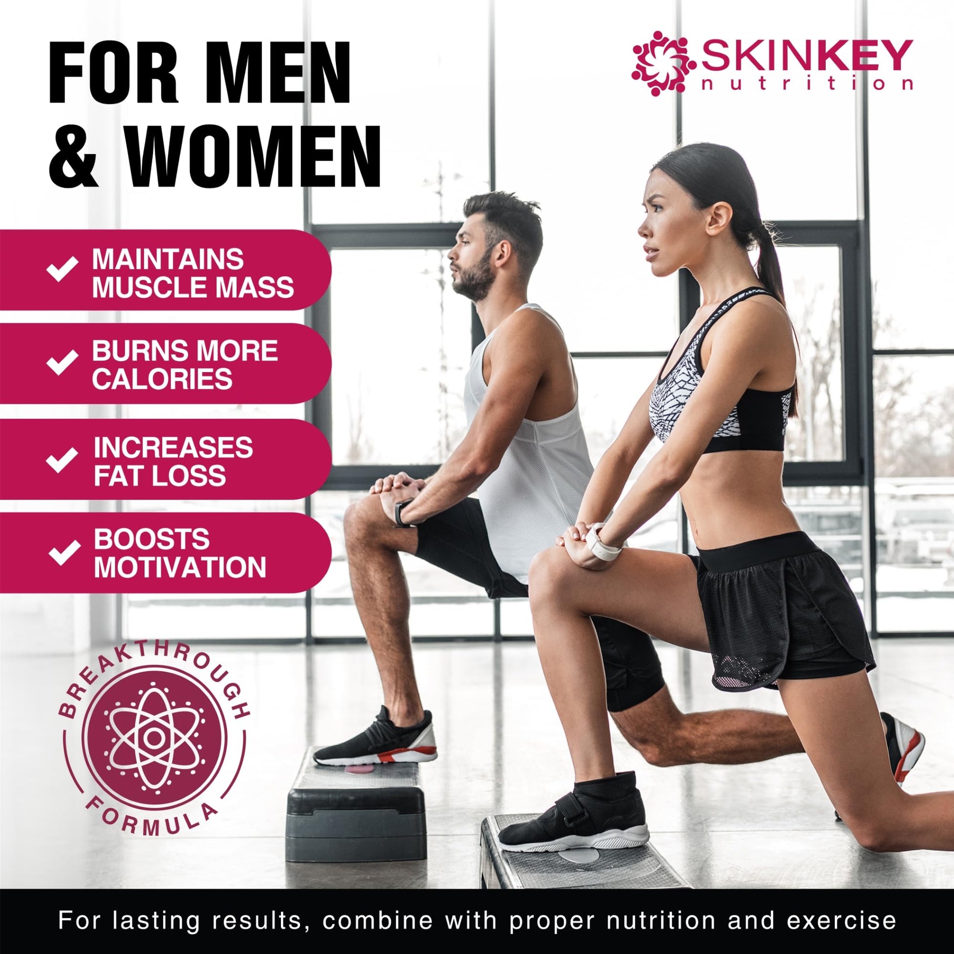 Weight Loss Pills for Women - Fat Burner Diet That Work Fast & Men Made in USA SKINKEY NutritionUS supplements