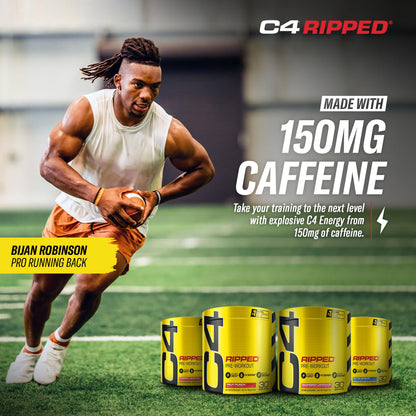 Cellucor C4 Ripped Pre Workout Powder Cherry Limeade | Creatine Free + Sugar Free CellucorUS supplements