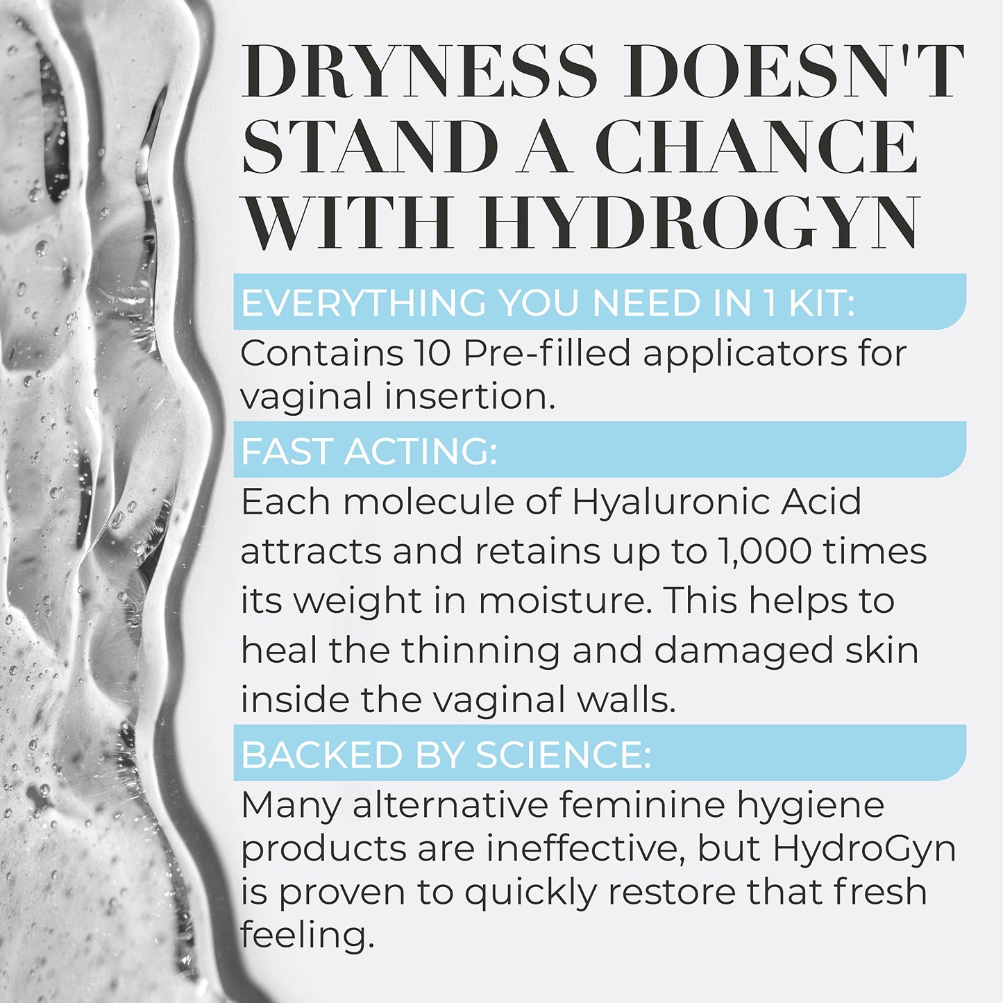 Terramed Just Think Comfort Hydro GYN Vaginal Moisturizer | Long-Lasting Dryness Terramed Just Think ComfortUS supplements