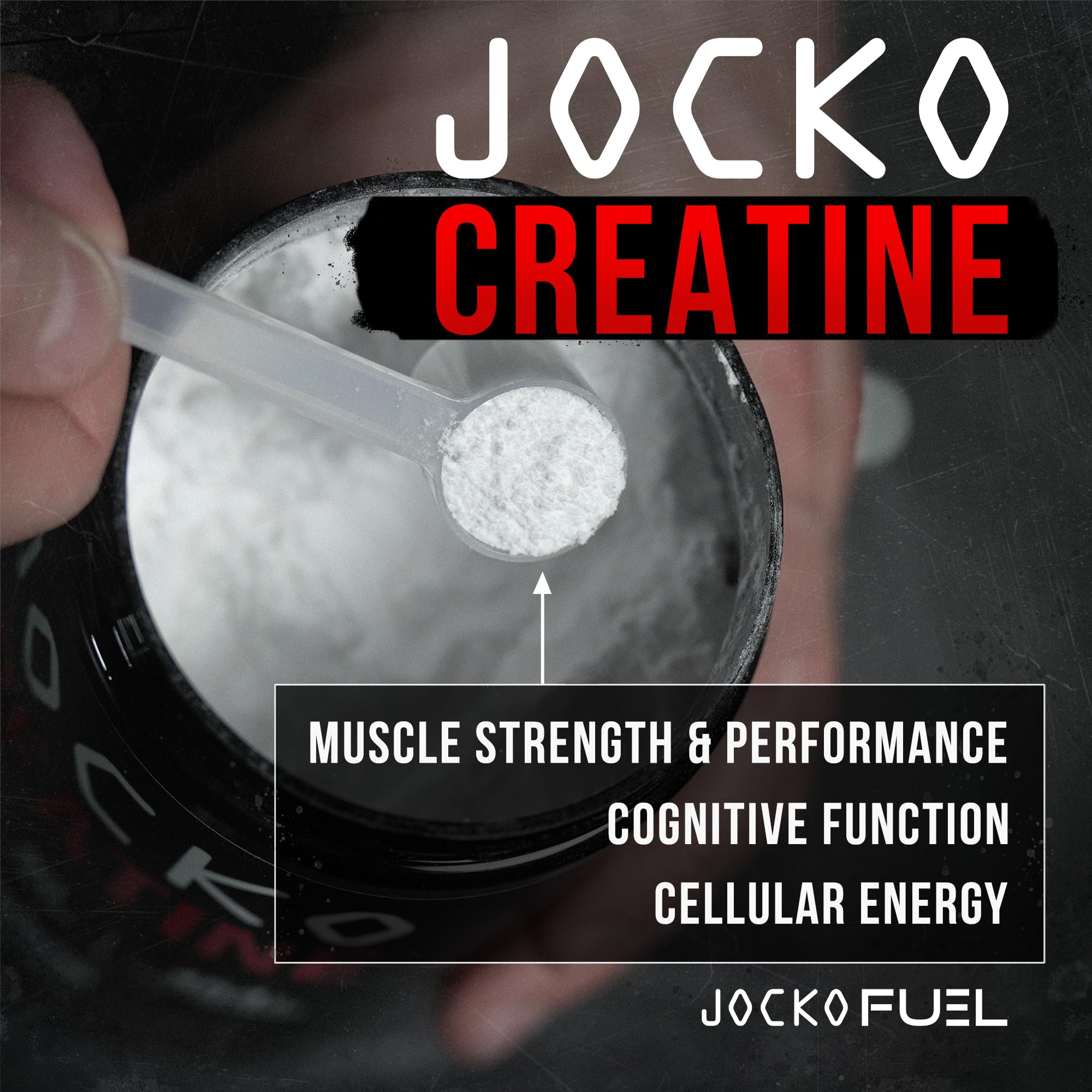 Jocko Pre Workout, Protein Powder, & Creatine Bundle (3 Pack) Jocko FuelAu supplements