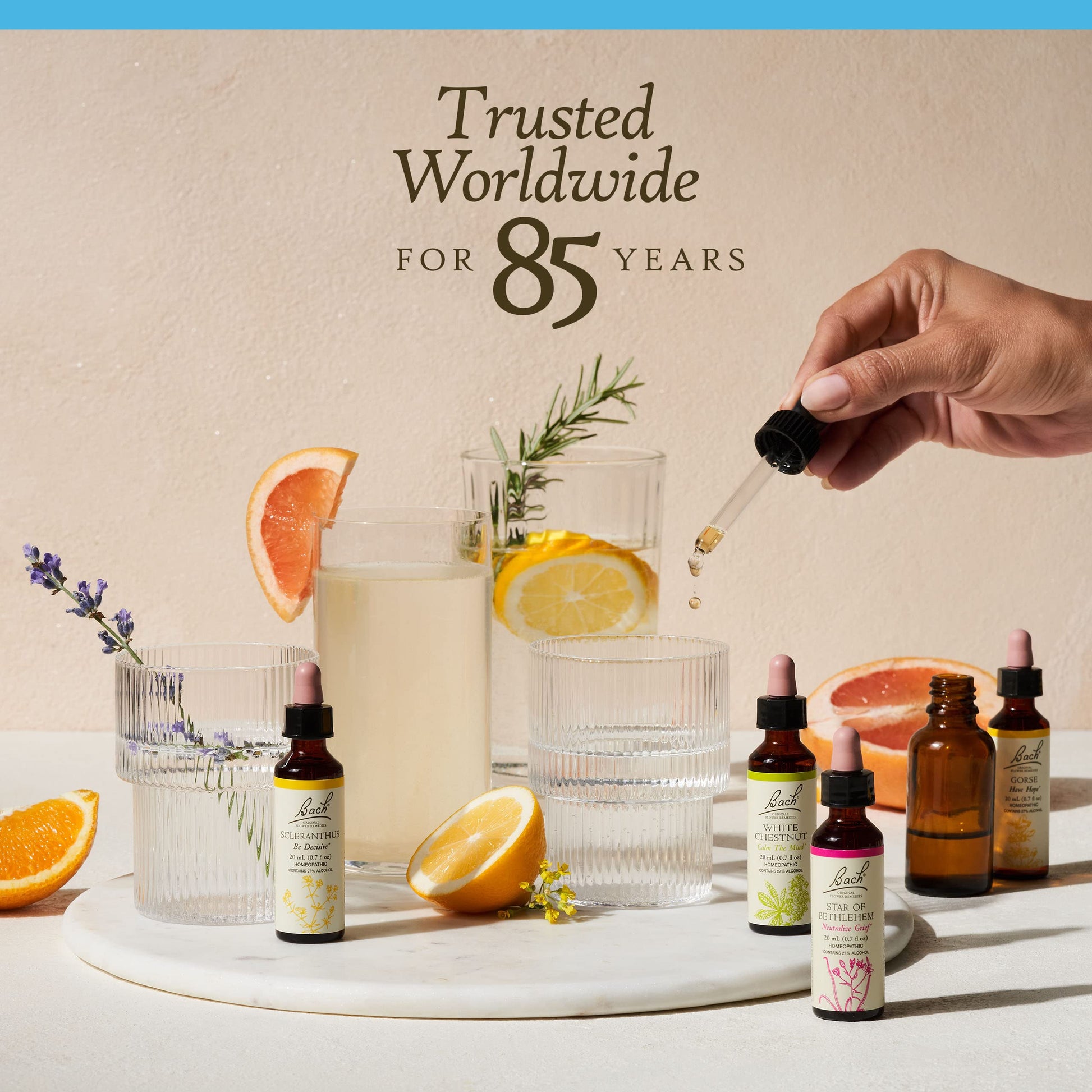 Bach Original Flower Remedies, Rock Water for Flexibility, Natural Homeopathic Flower Essence BachAu supplements