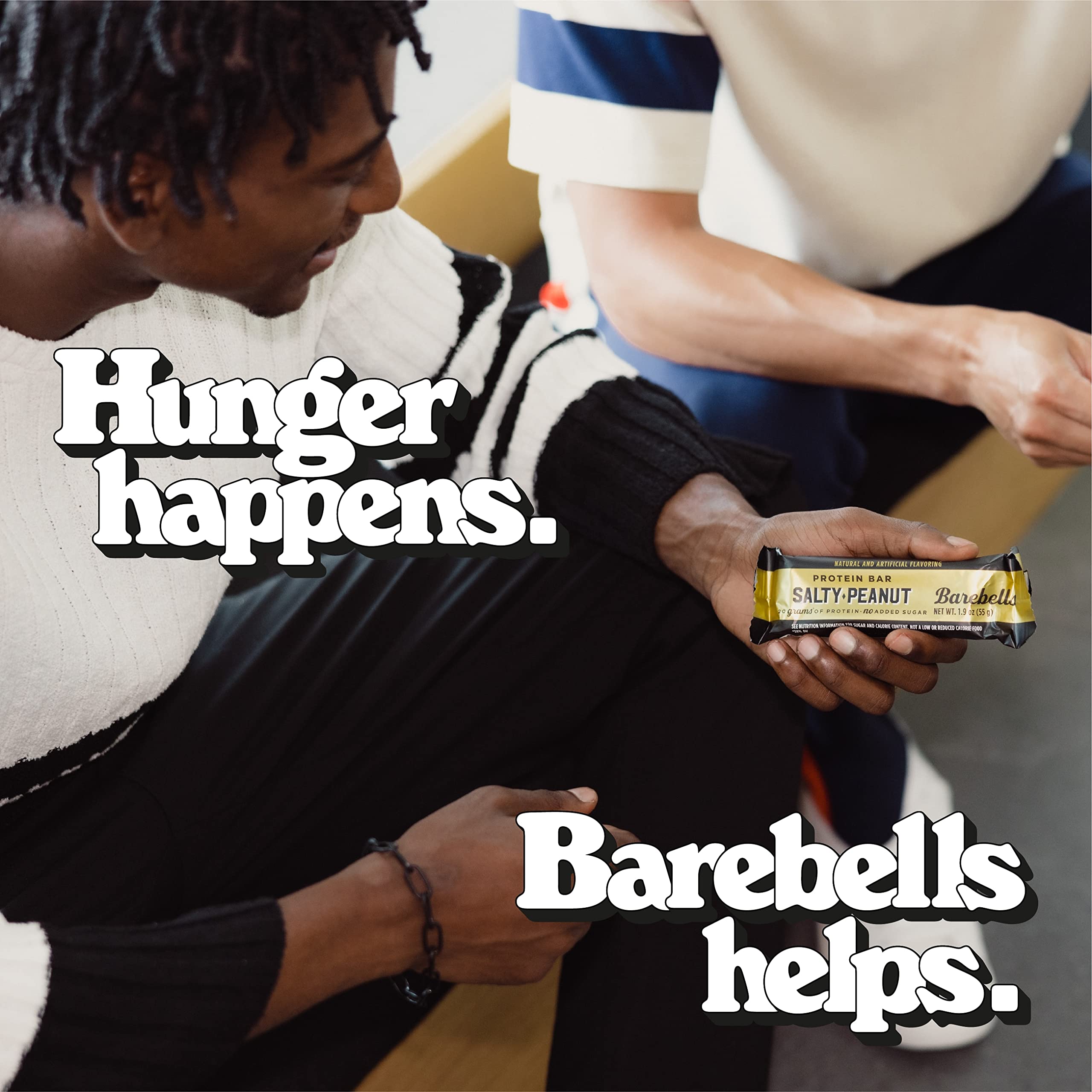 Barebells Salty Peanut Protein Bars, 12 Count - 20g Protein, 1g Sugar Snack Bars BAREBELLSUS supplements
