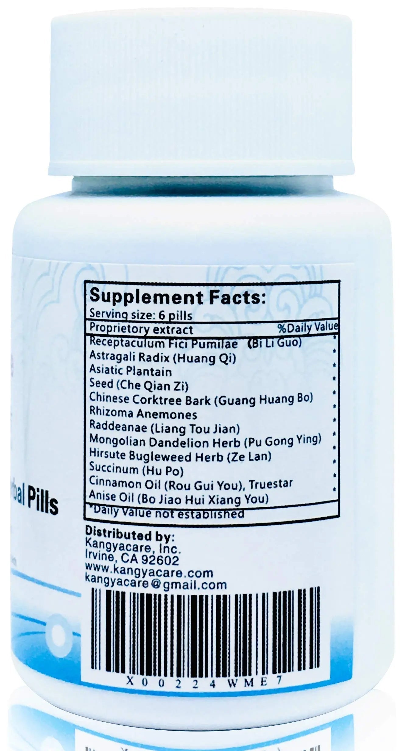 Kangyacare Prostate Cleanse Herbal Pill -Qian Lie Tong Pian 前列通片 - Reduce Prostate Discomfort - Help Frequent Urination -Improve Men’s Urinary Tract Health - 180 Ct (1) KangyacareAu supplements