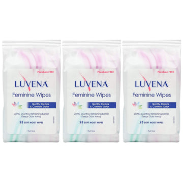 Luvena Feminine Wipes - Soft Wet Wipes for Women - Refresh & Resist Odor - Gynecologist Tested LUVENAAu supplements