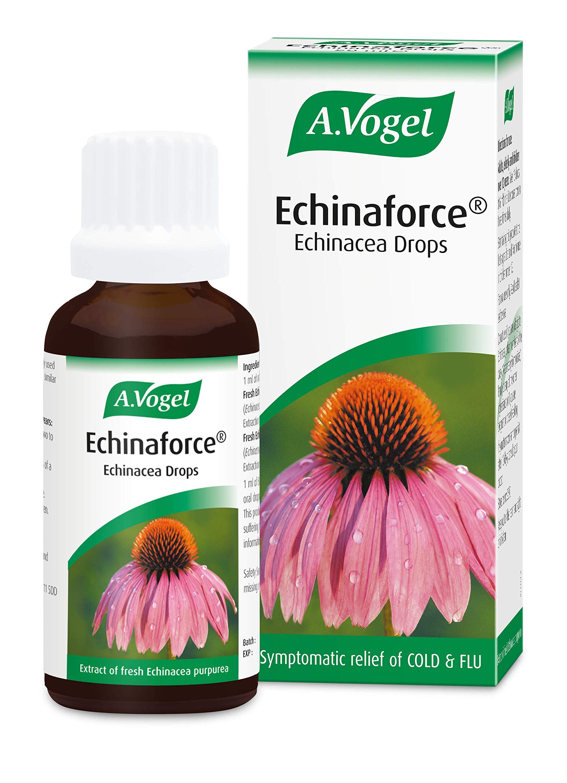 A.Vogel Echinaforce Echinacea Drops | Relieves Cold & Flu Symptoms by Strengthening A.VogelUS supplements