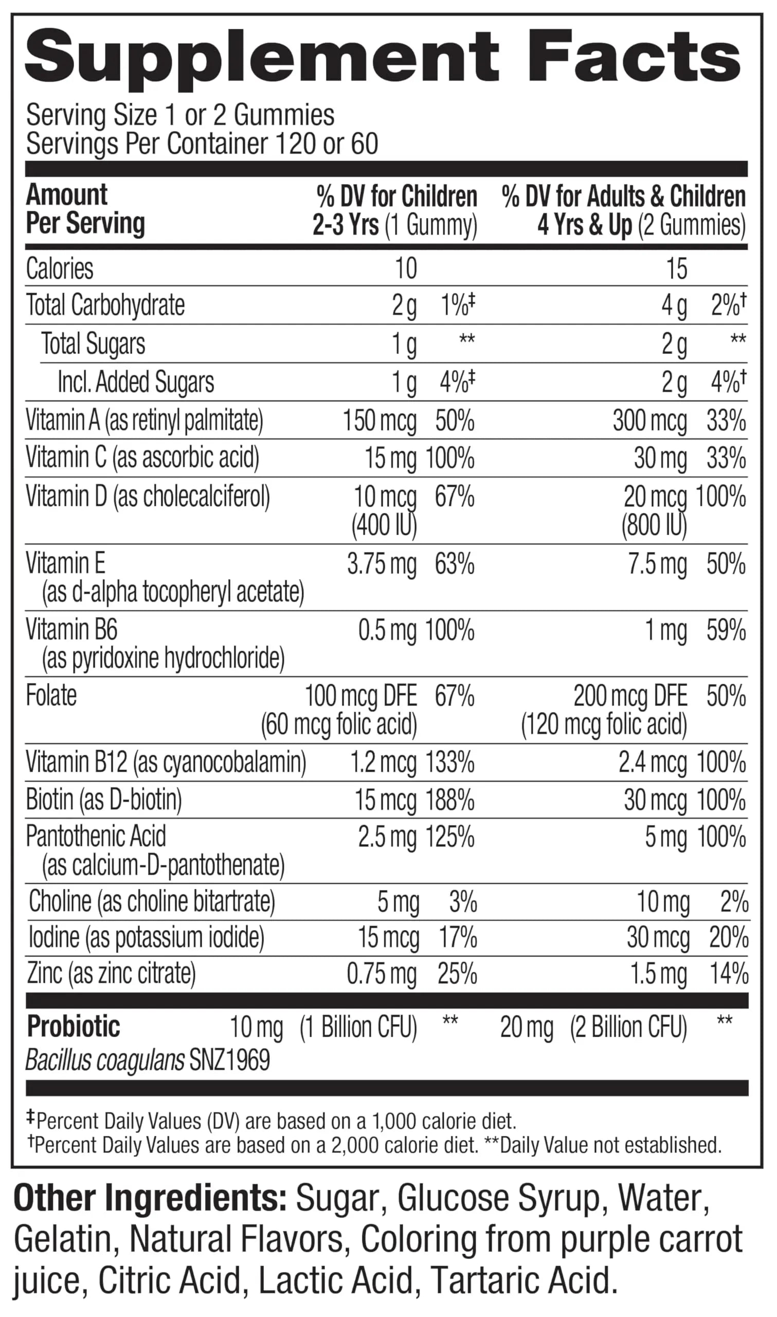 OLLY Kids Multivitamin & Probiotic Gummy, Digestive Support, Vitamins A, D, C, E, B, Zinc, Chewable Supplement OLLYAu supplements